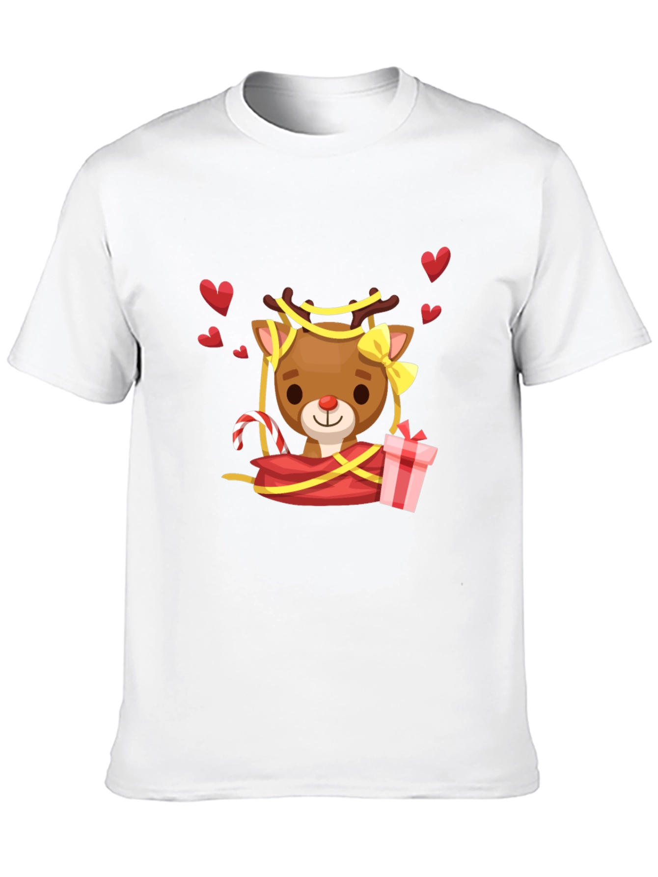 Cute Reindeer Christmas T-Shirt