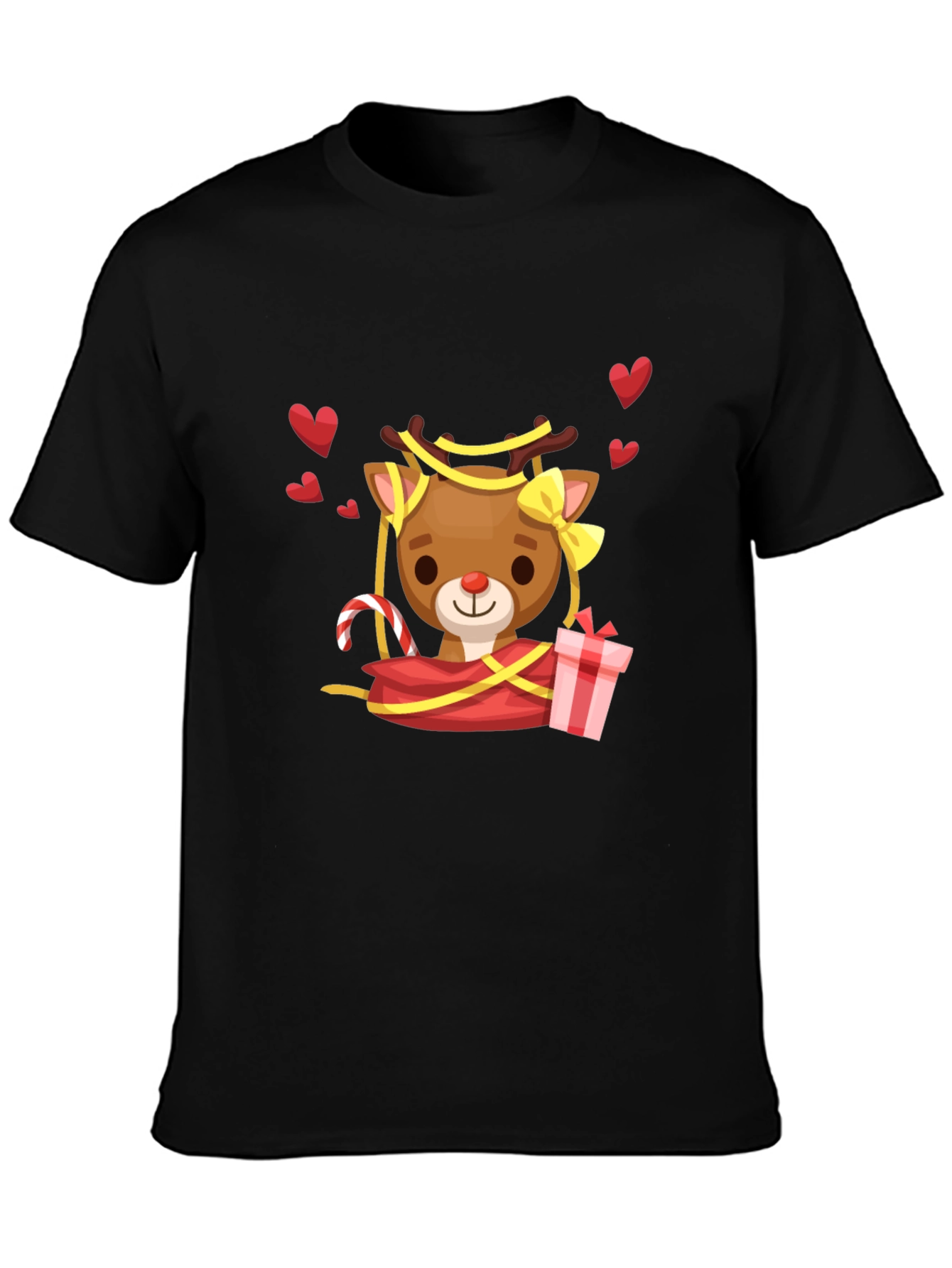 Cute Reindeer Christmas T-Shirt