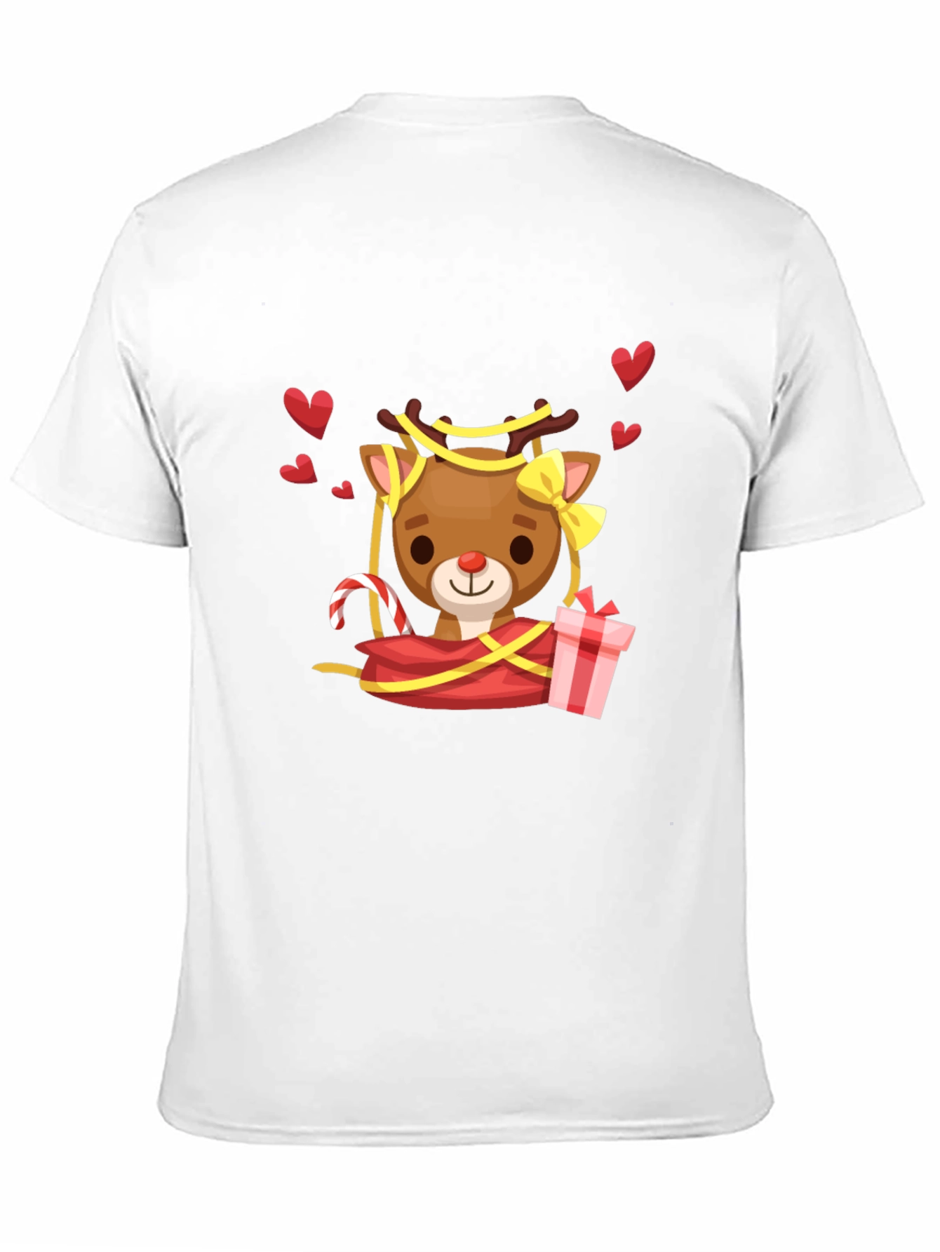Cute Reindeer Christmas T-Shirt