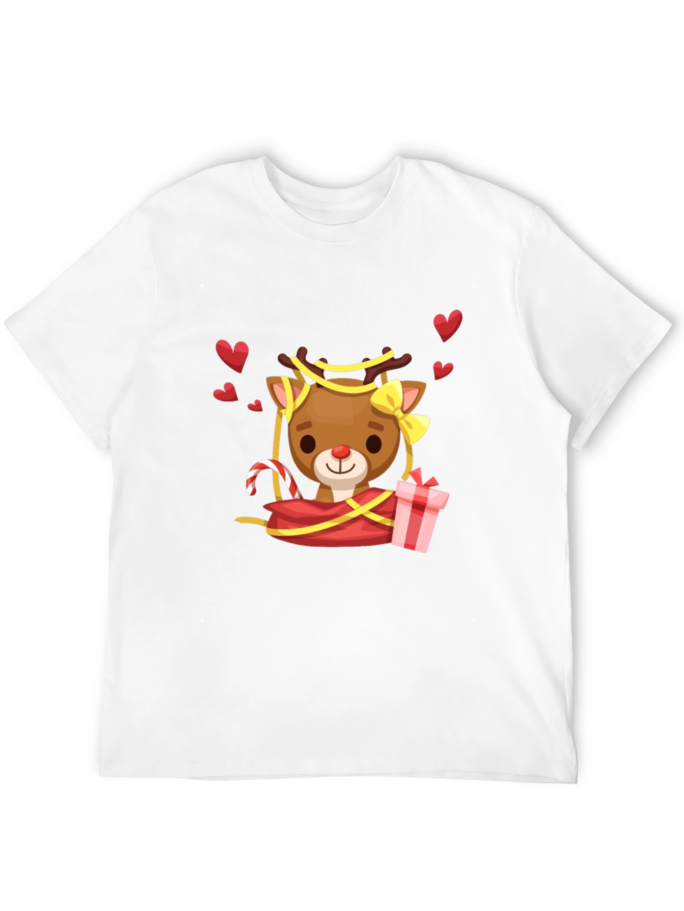 Cute Reindeer Christmas T-Shirt