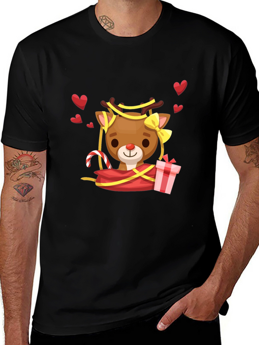Cute Reindeer Christmas T-Shirt