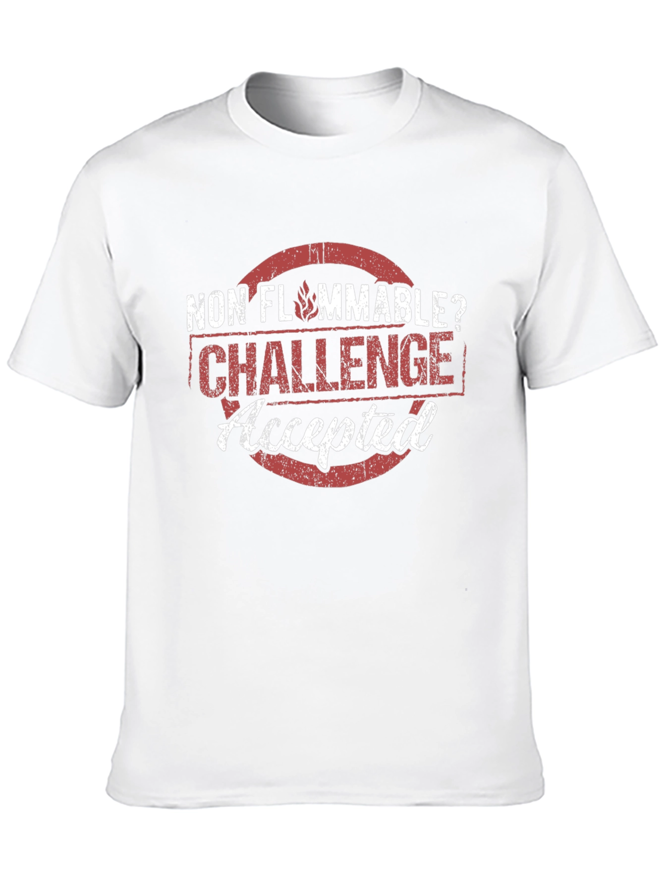 Non Flammable Challenge Accepted Graphic Tee