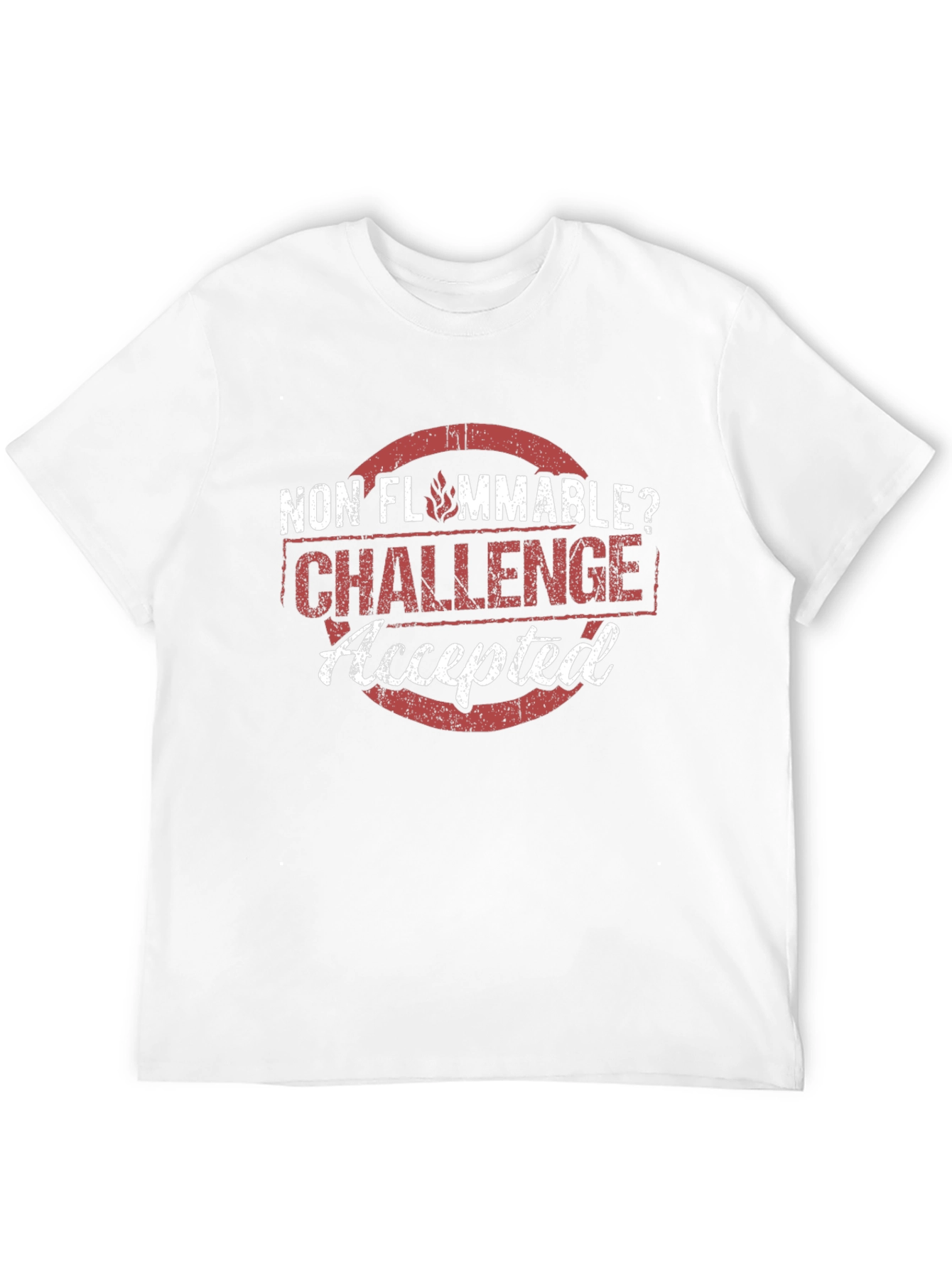 Non Flammable Challenge Accepted Graphic Tee