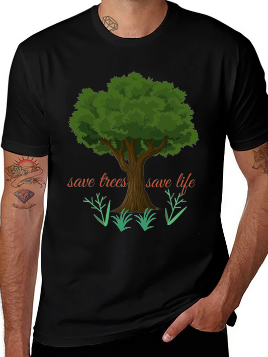 Eco-Friendly Save Trees T-Shirt