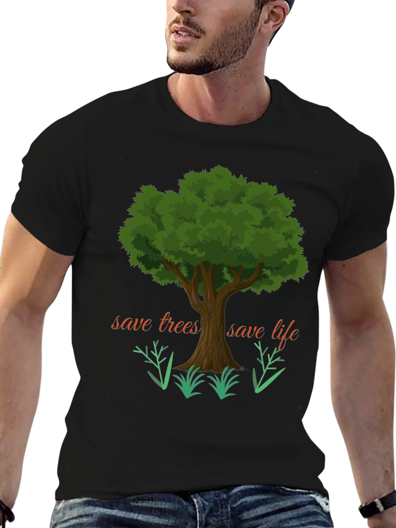 Eco-Friendly Save Trees T-Shirt