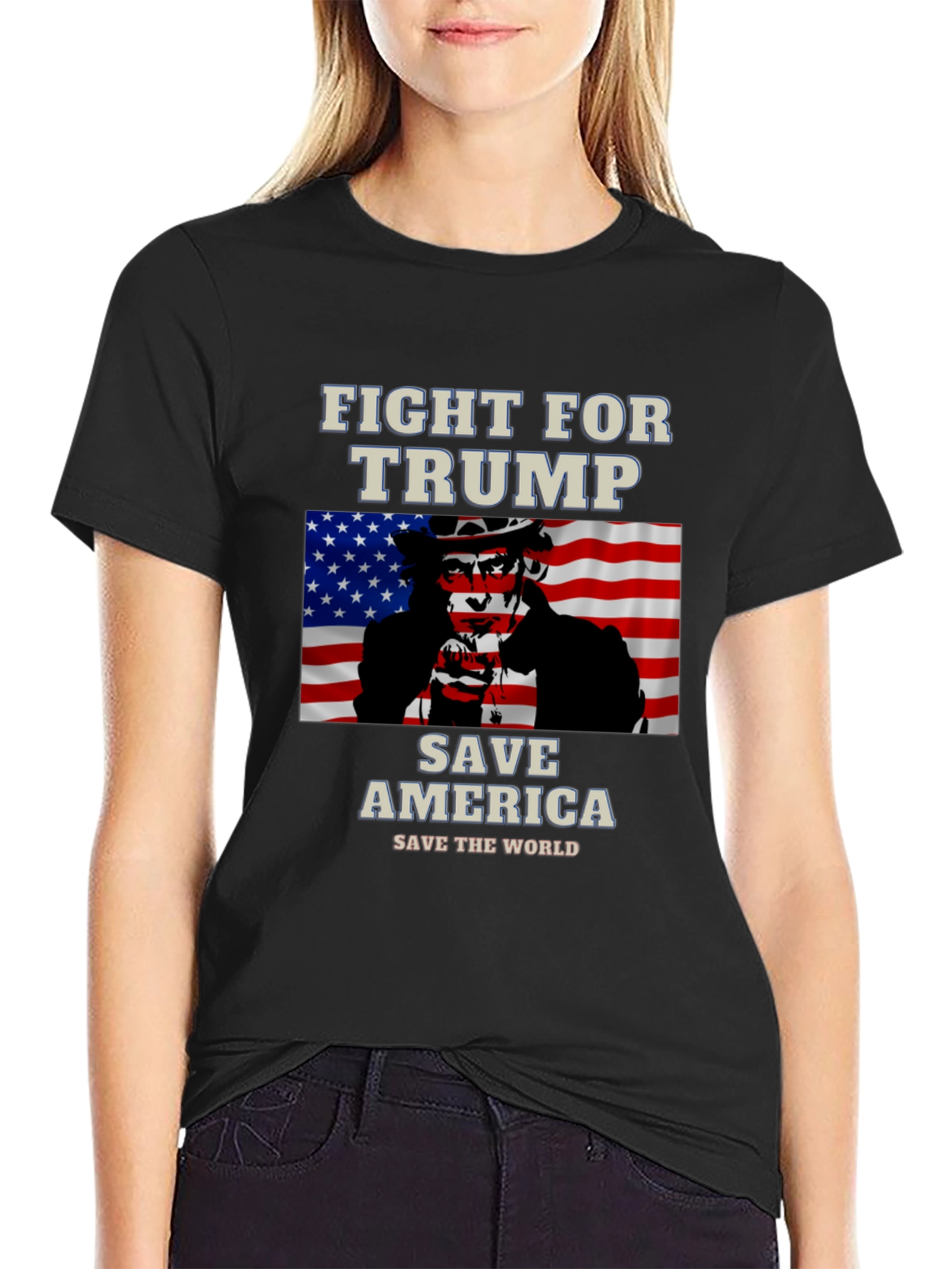Fight For Trump T-Shirt Save America