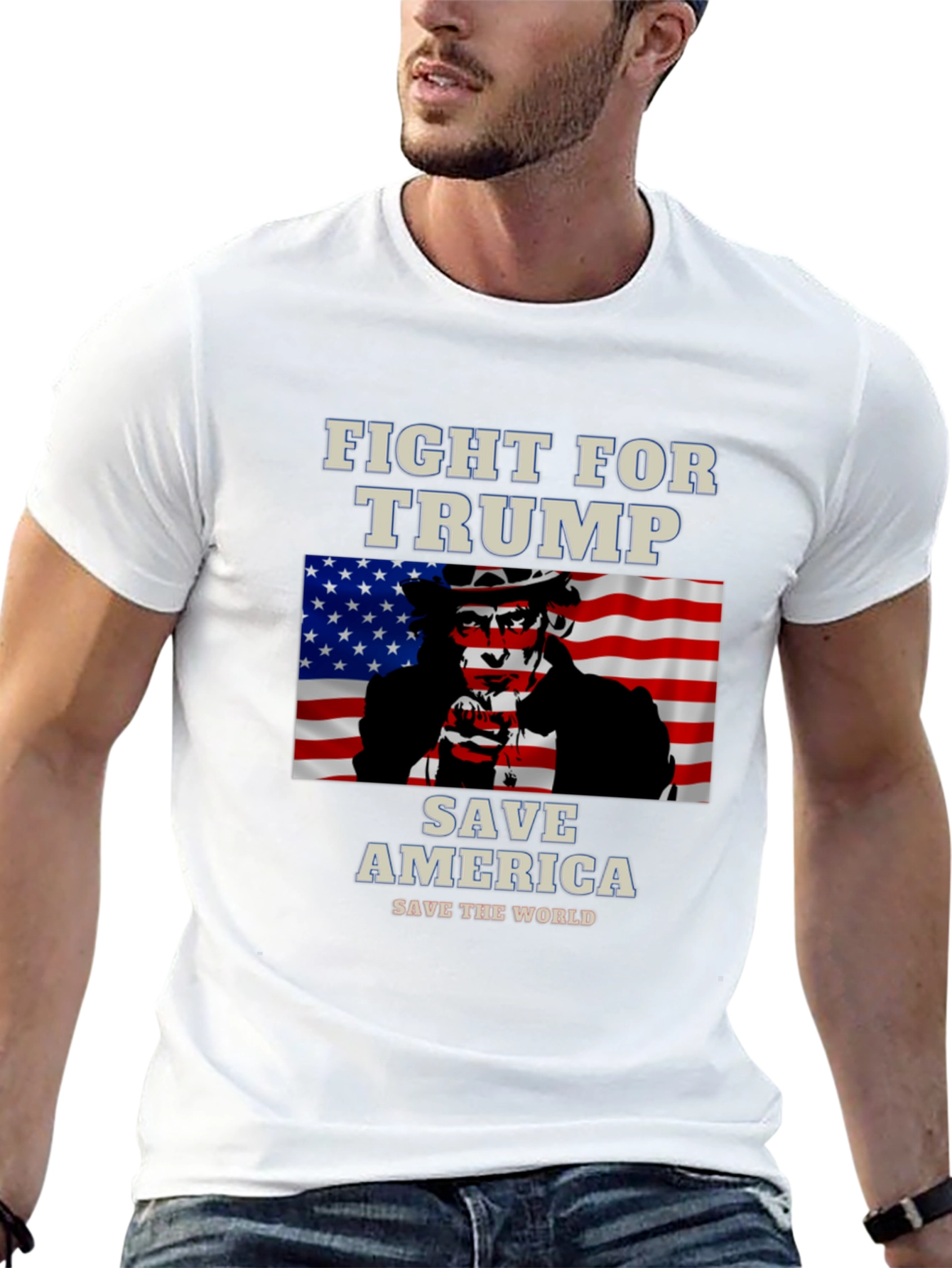 Fight For Trump T-Shirt Save America