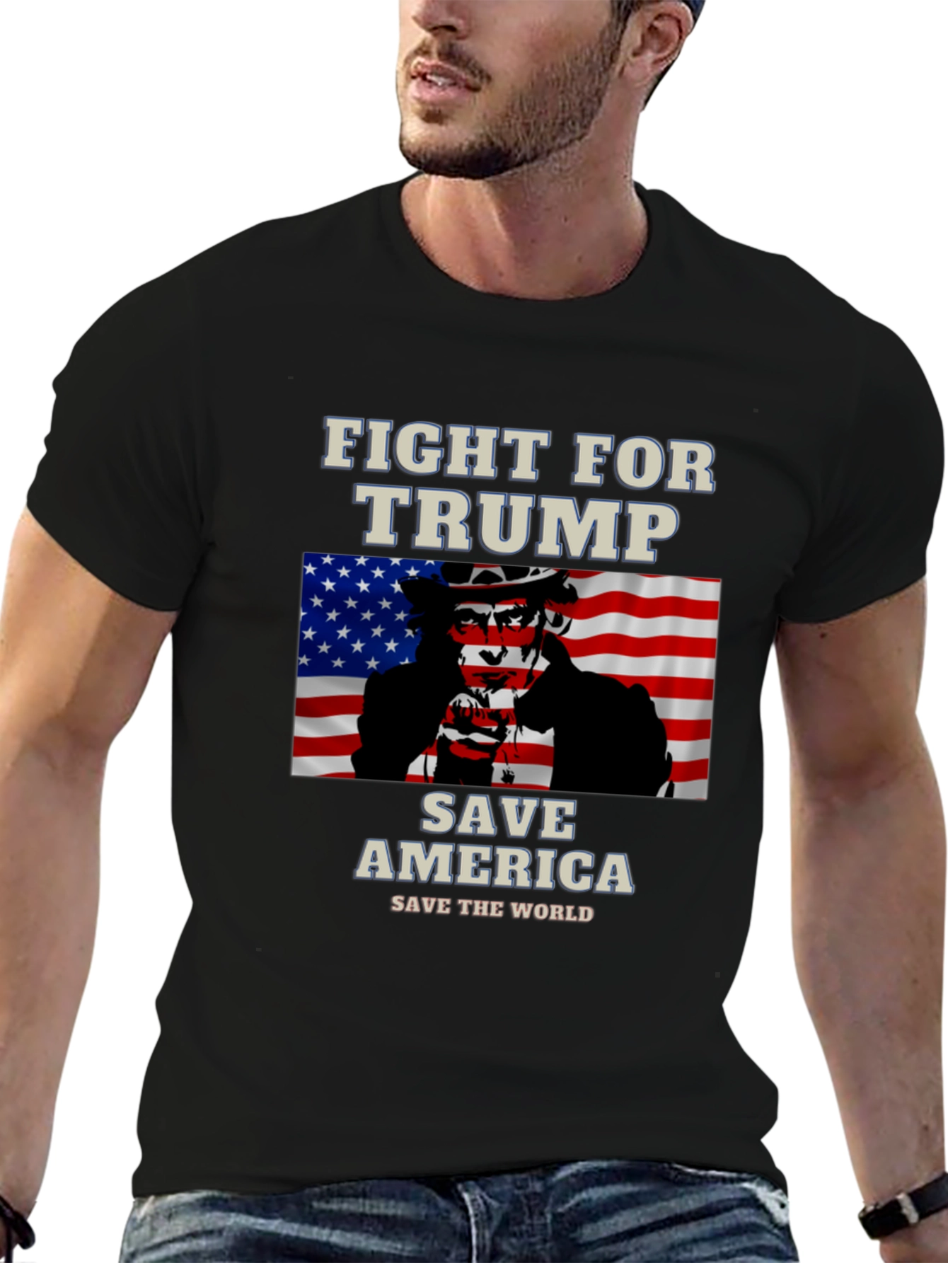 Fight For Trump T-Shirt Save America