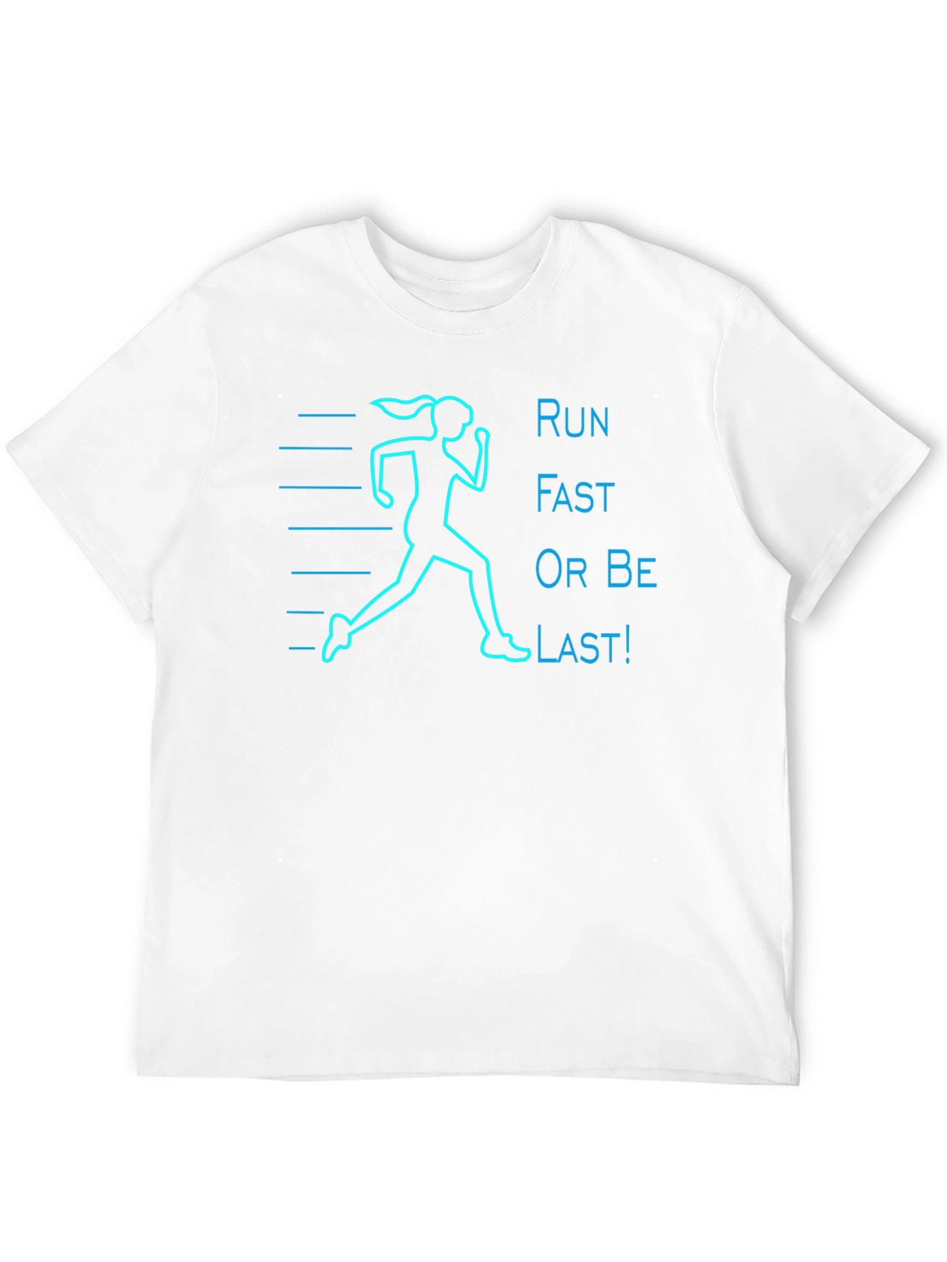 Run Fast T-Shirt: Motivational Runners Tee
