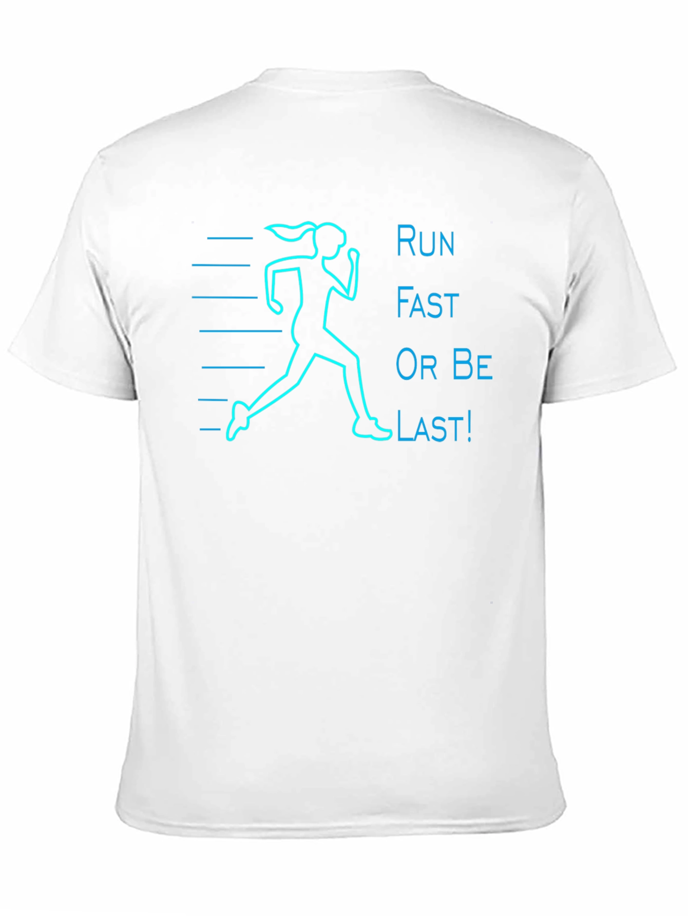 Run Fast T-Shirt: Motivational Runners Tee