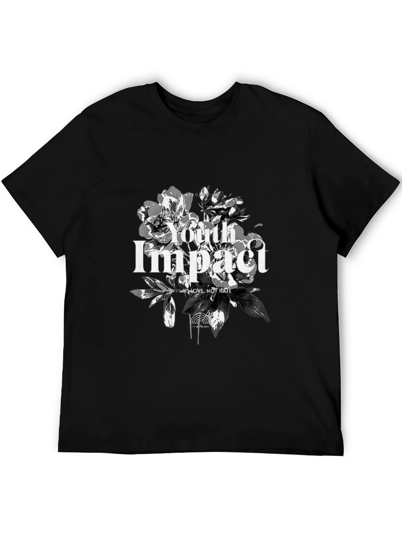 Youth Impact Graphic Tee - Black