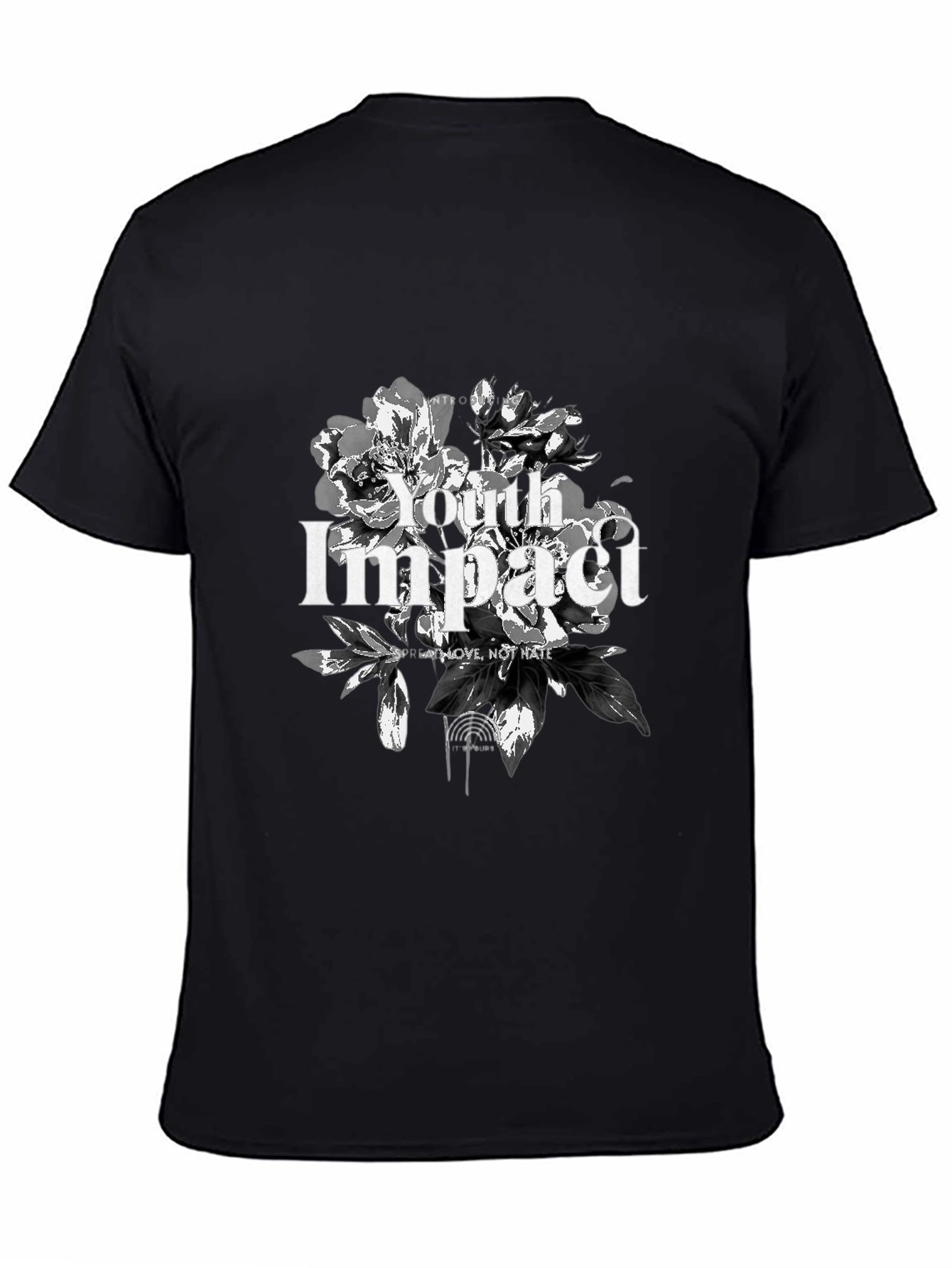 Youth Impact Graphic Tee - Black