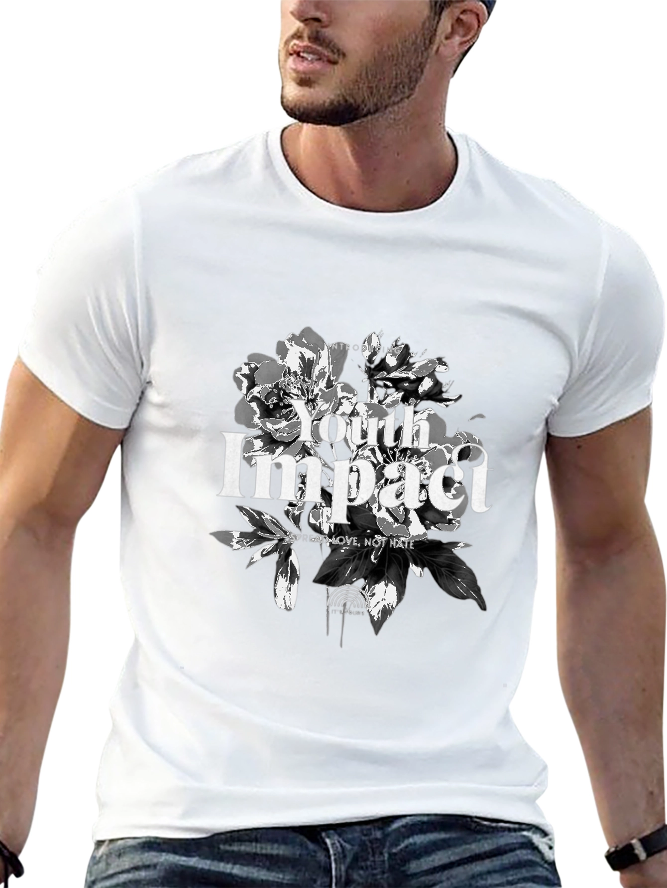 Youth Impact Graphic Tee - Black