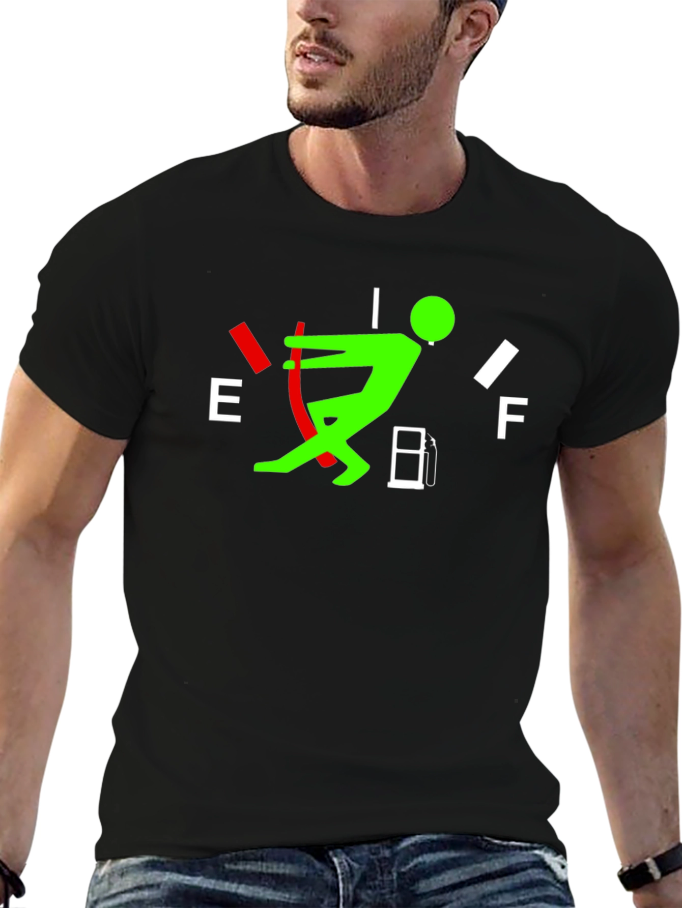 Funny Fuel Gauge T-Shirt