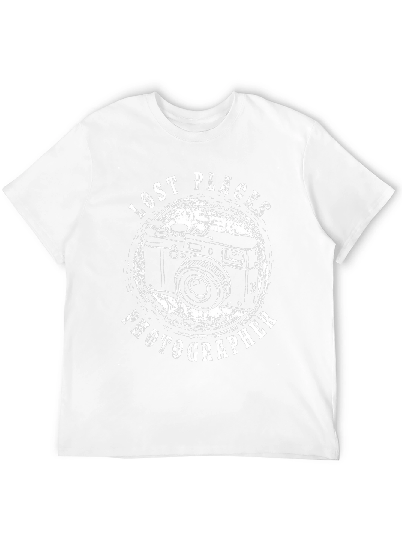 Lost Places Photographer Black Graphic T-Shirt