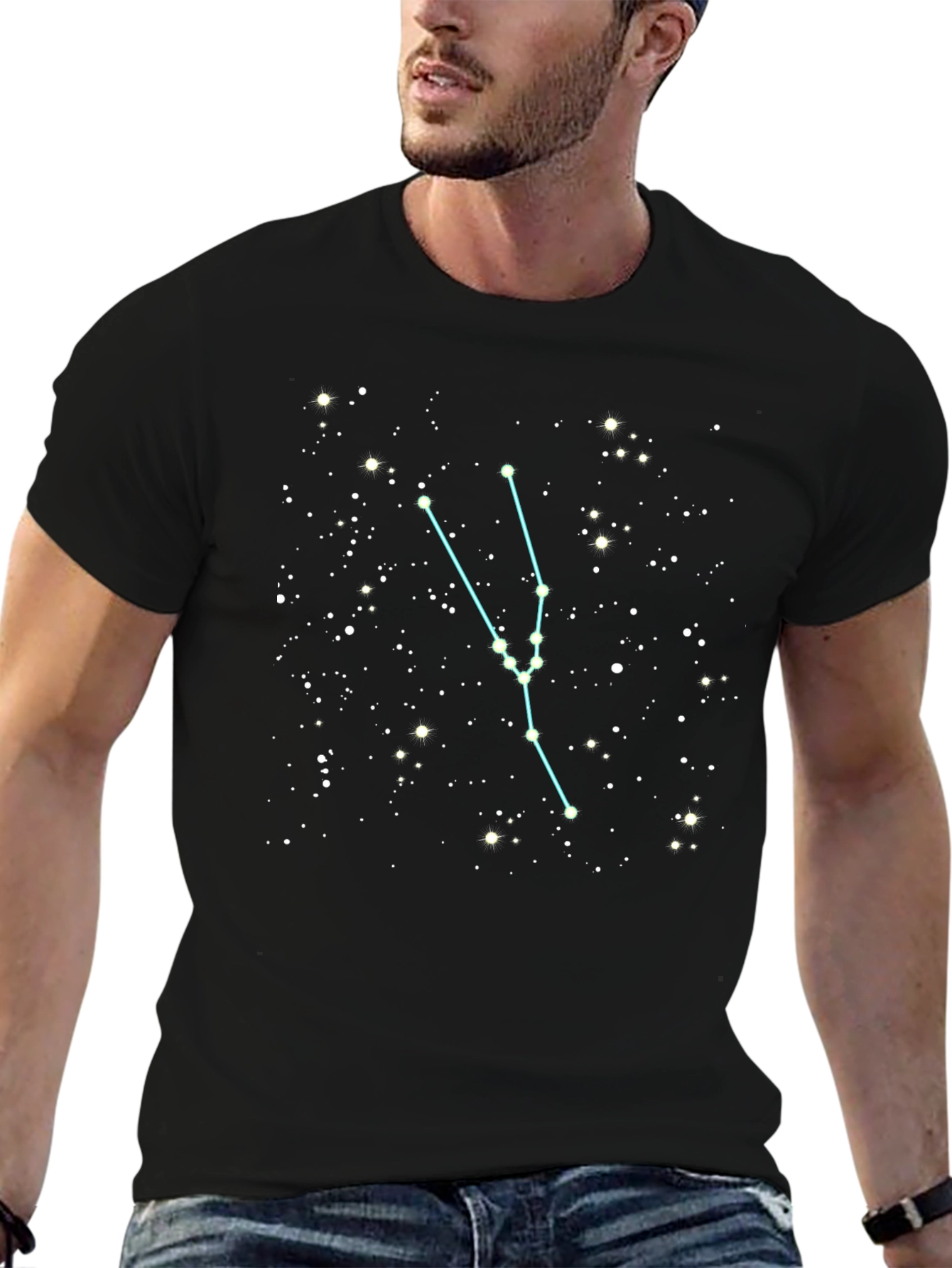 Taurus Constellation T-Shirt - Zodiac Graphic Tee