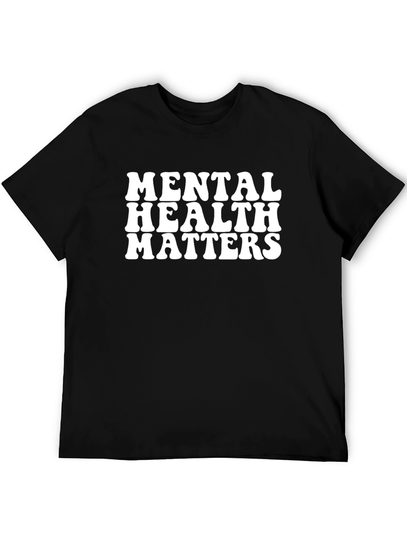 Mental Health Matters Graphic Tee - Black