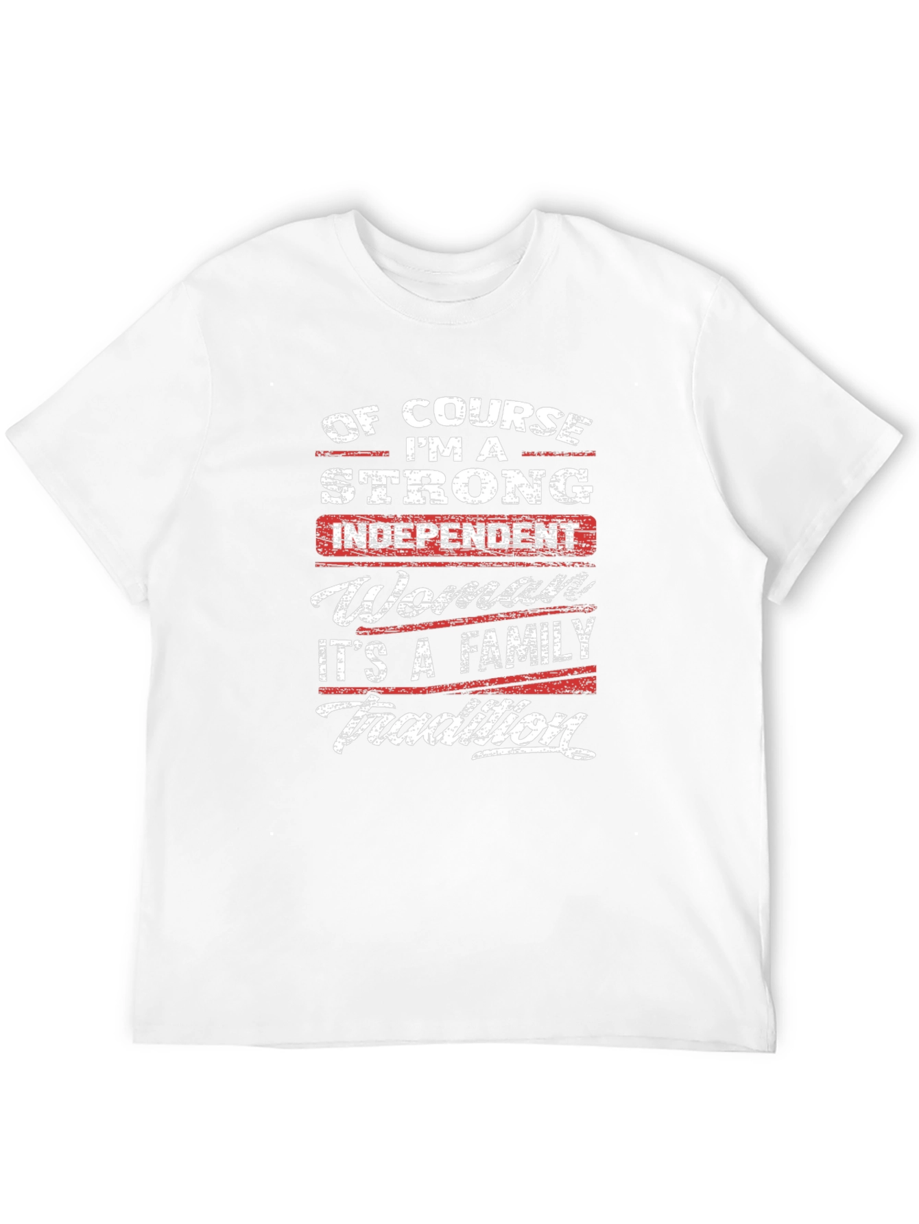 Strong Woman Family Tradition Graphic Tee