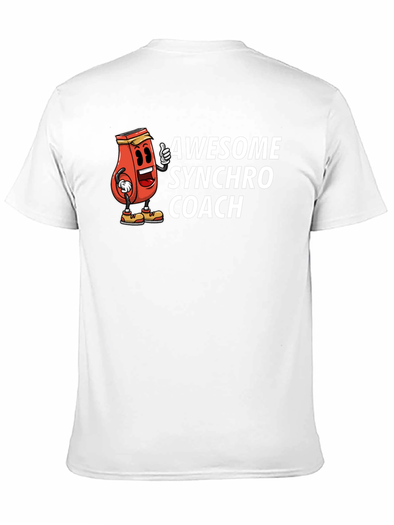 Awesome Synchro Coach Graphic Tee - Black