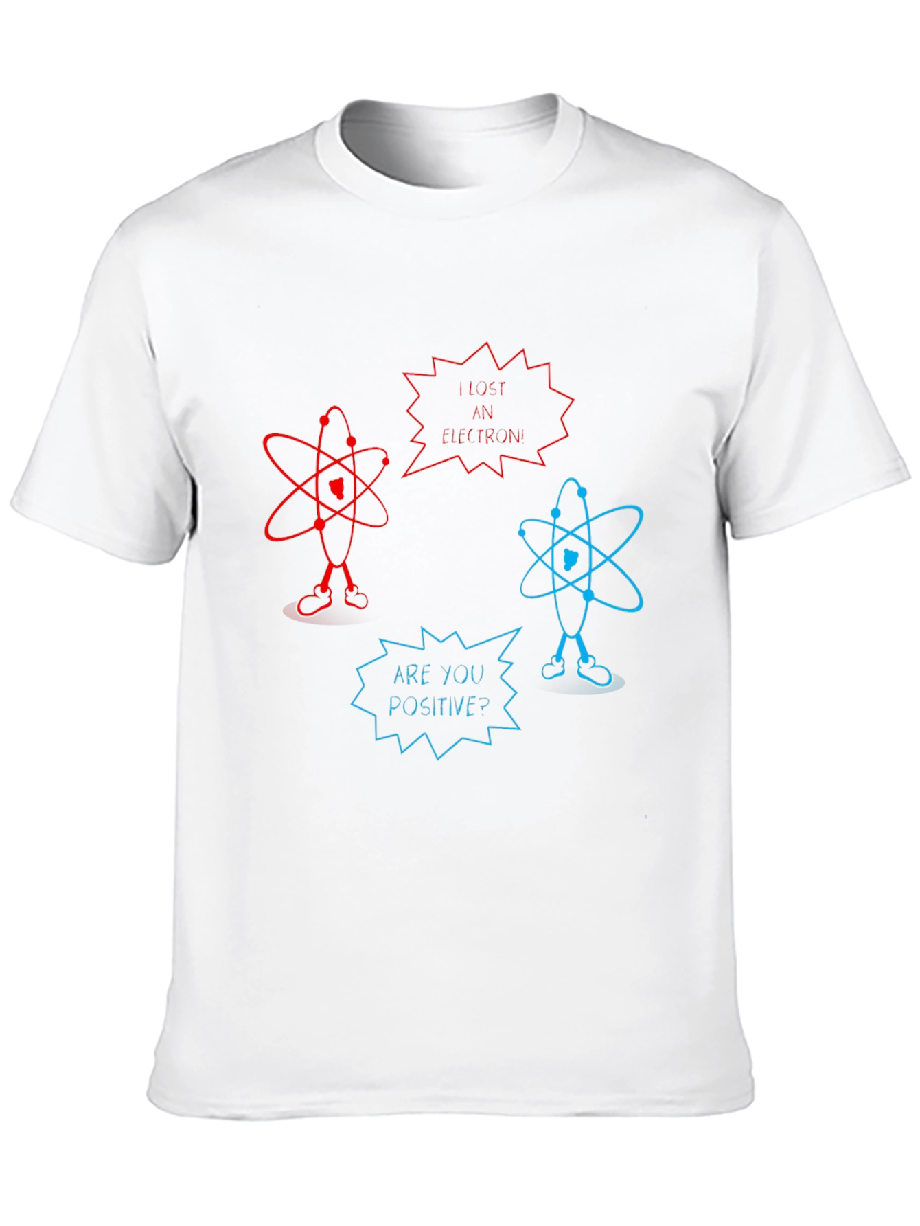 Funny Science Pun T-Shirt - Lost an Electron?