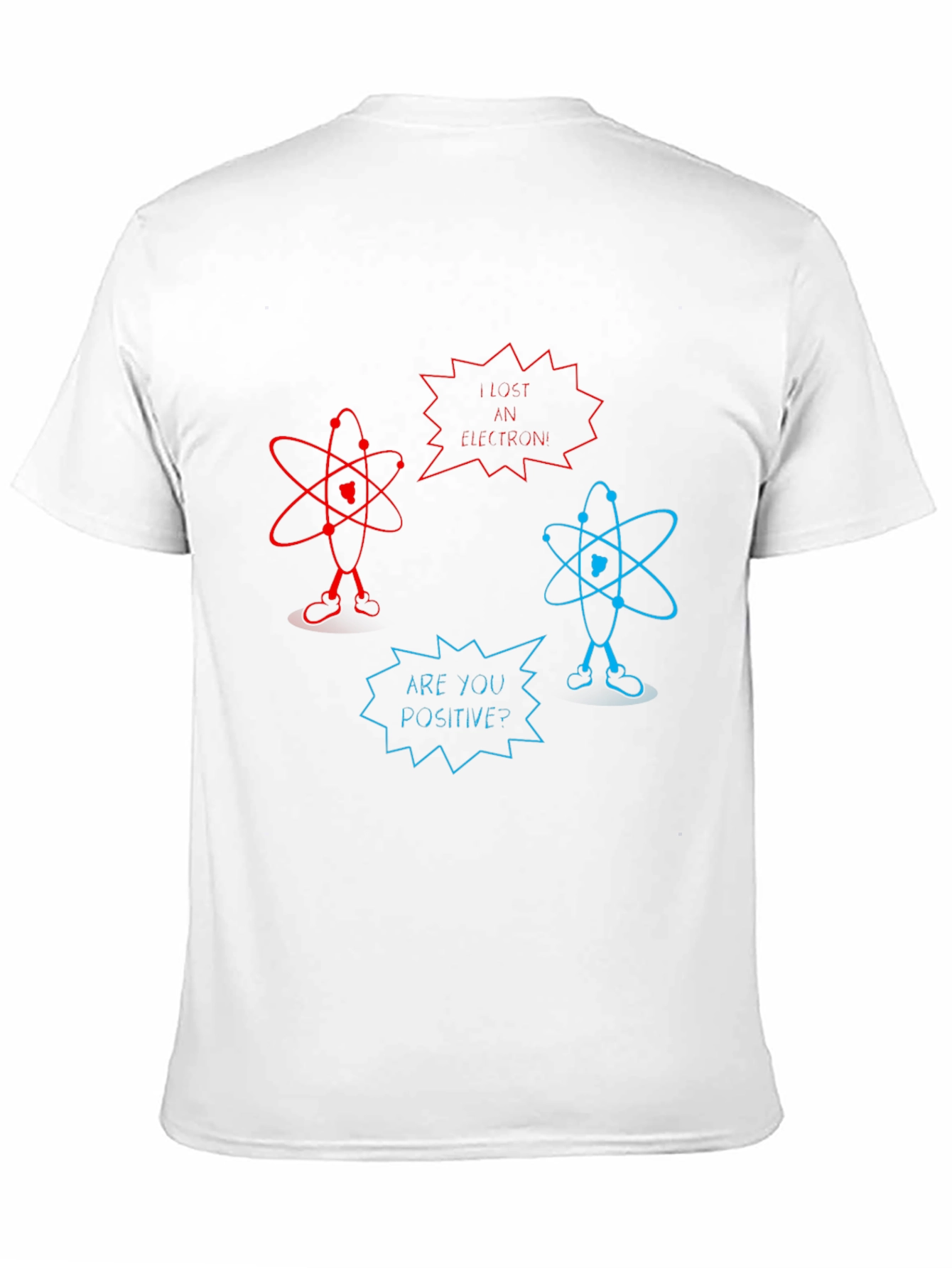 Funny Science Pun T-Shirt - Lost an Electron?