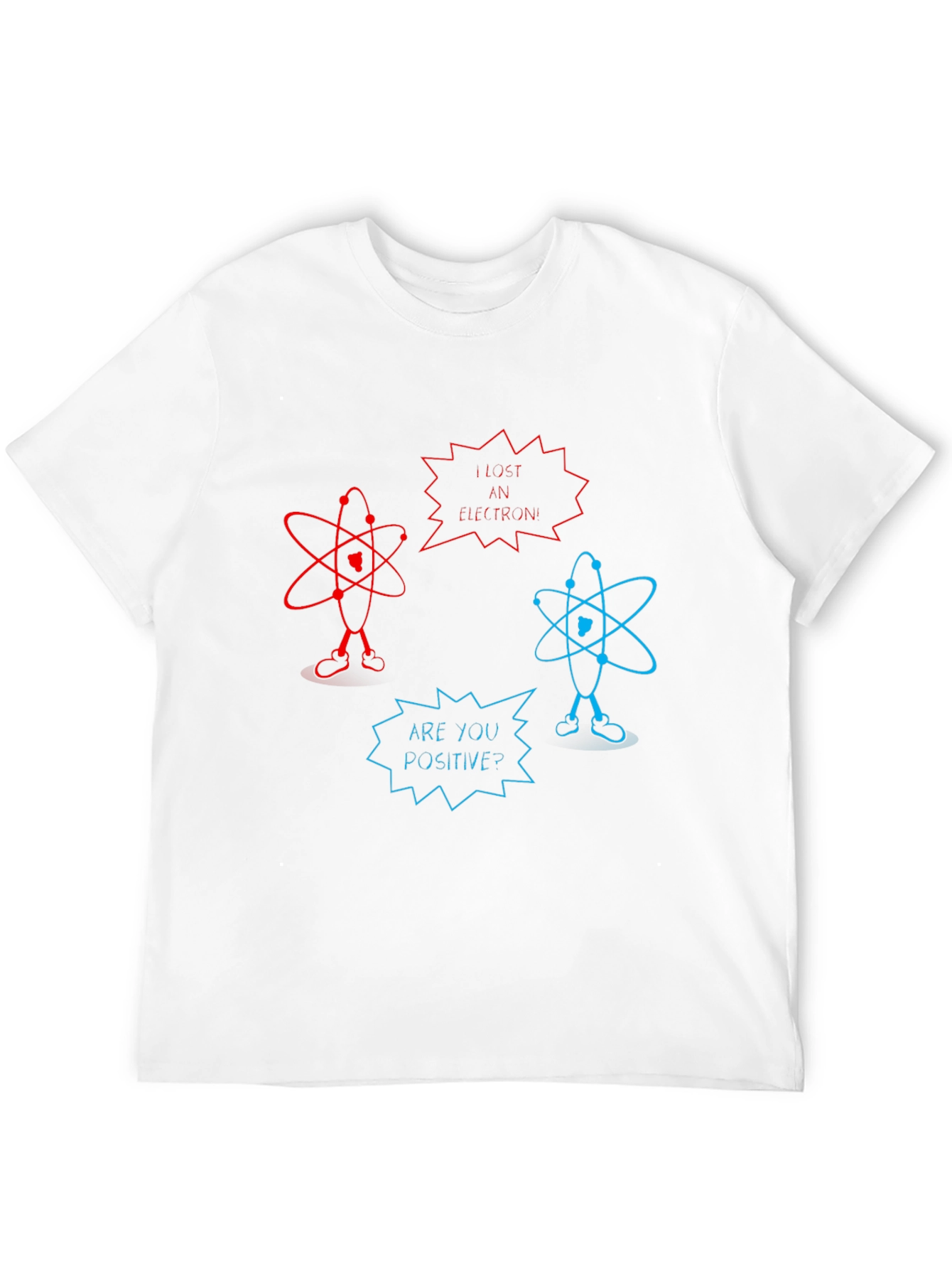 Funny Science Pun T-Shirt - Lost an Electron?