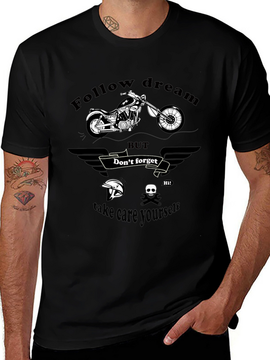 Follow Dream Graphic Print T-Shirt