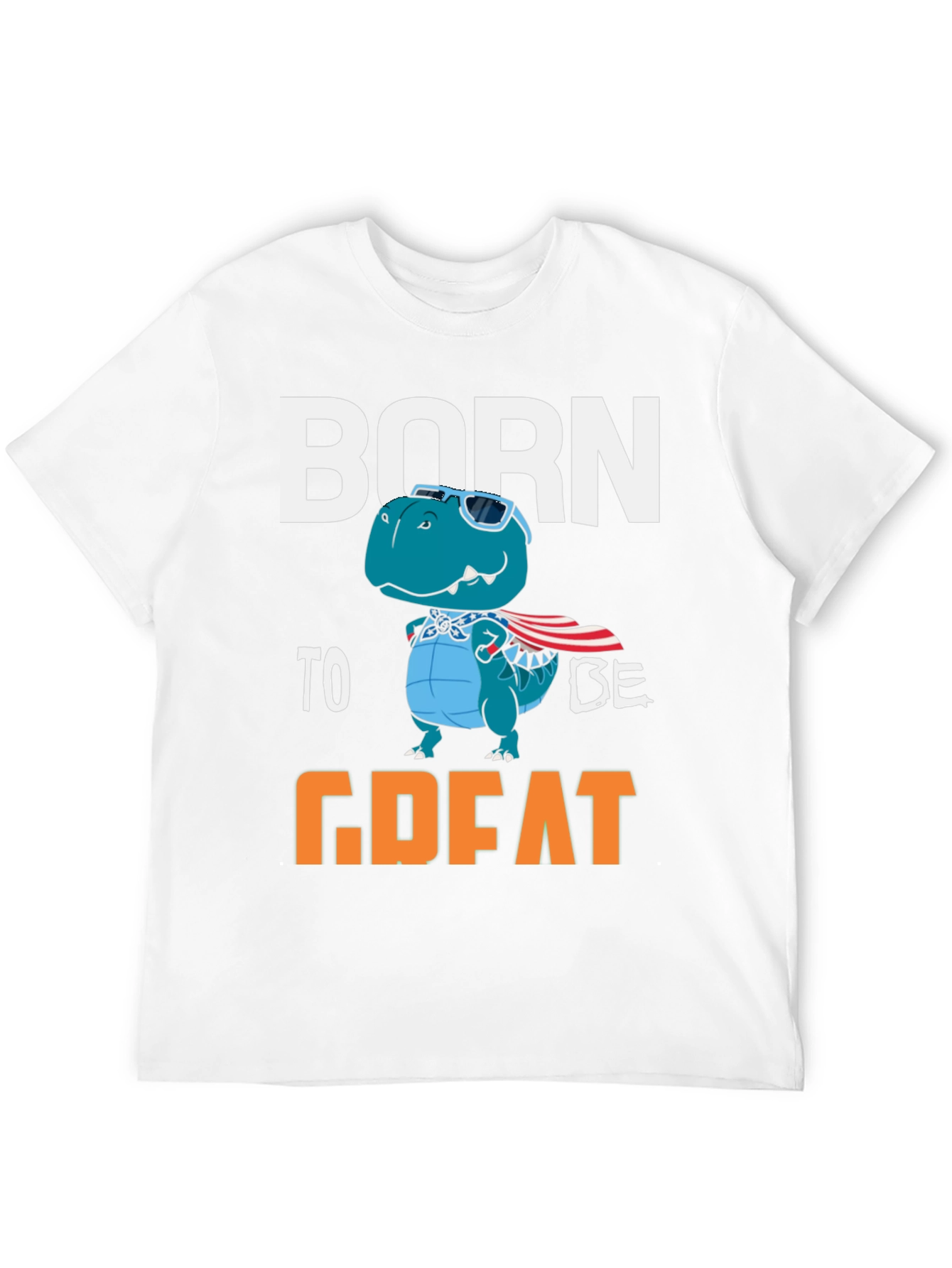 Born to be Great Dinosaur Graphic Tee