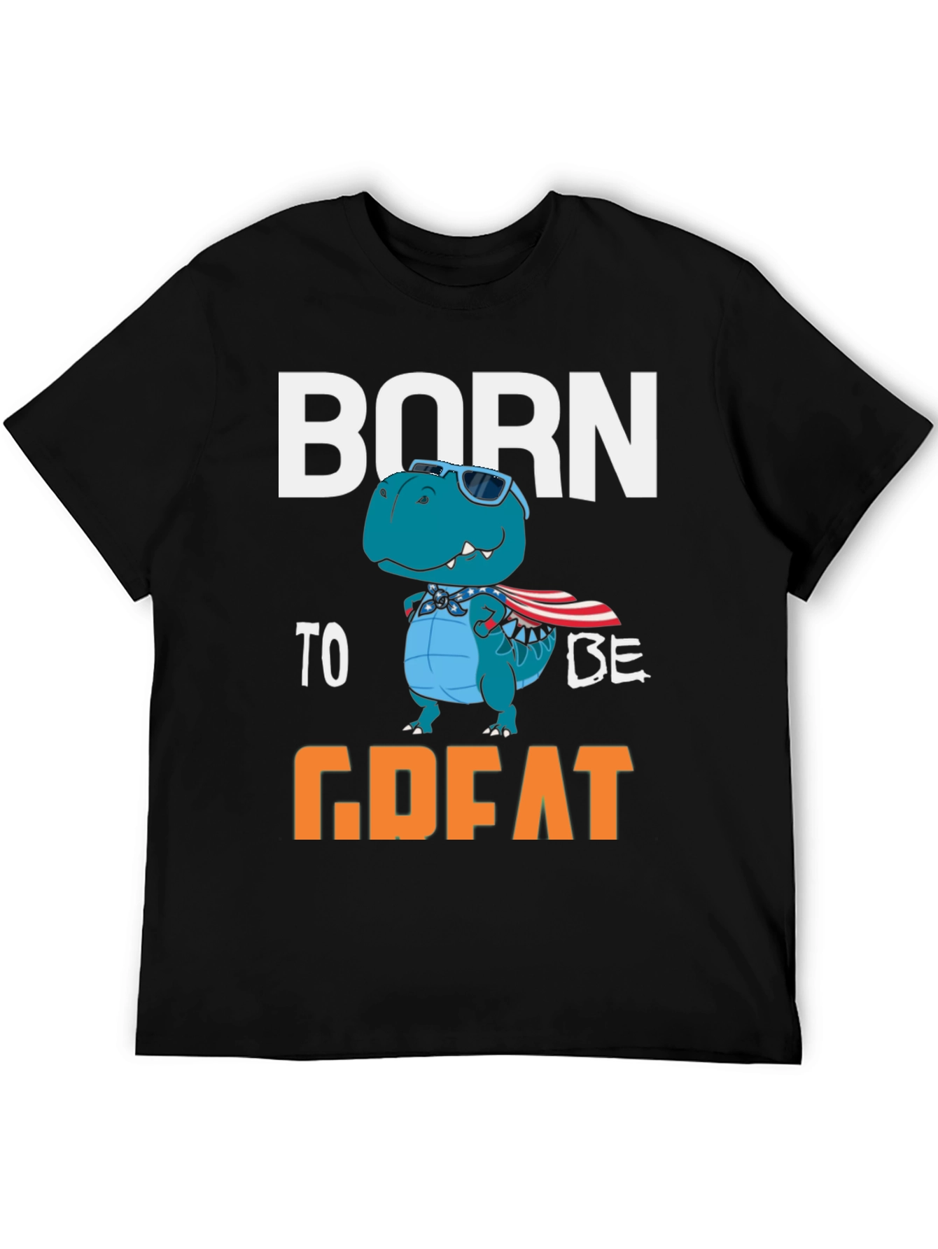Born to be Great Dinosaur Graphic Tee
