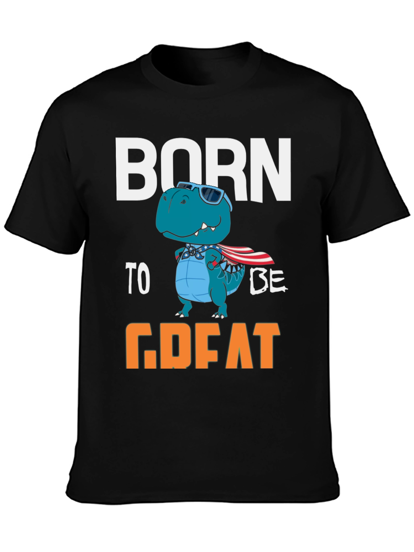Born to be Great Dinosaur Graphic Tee