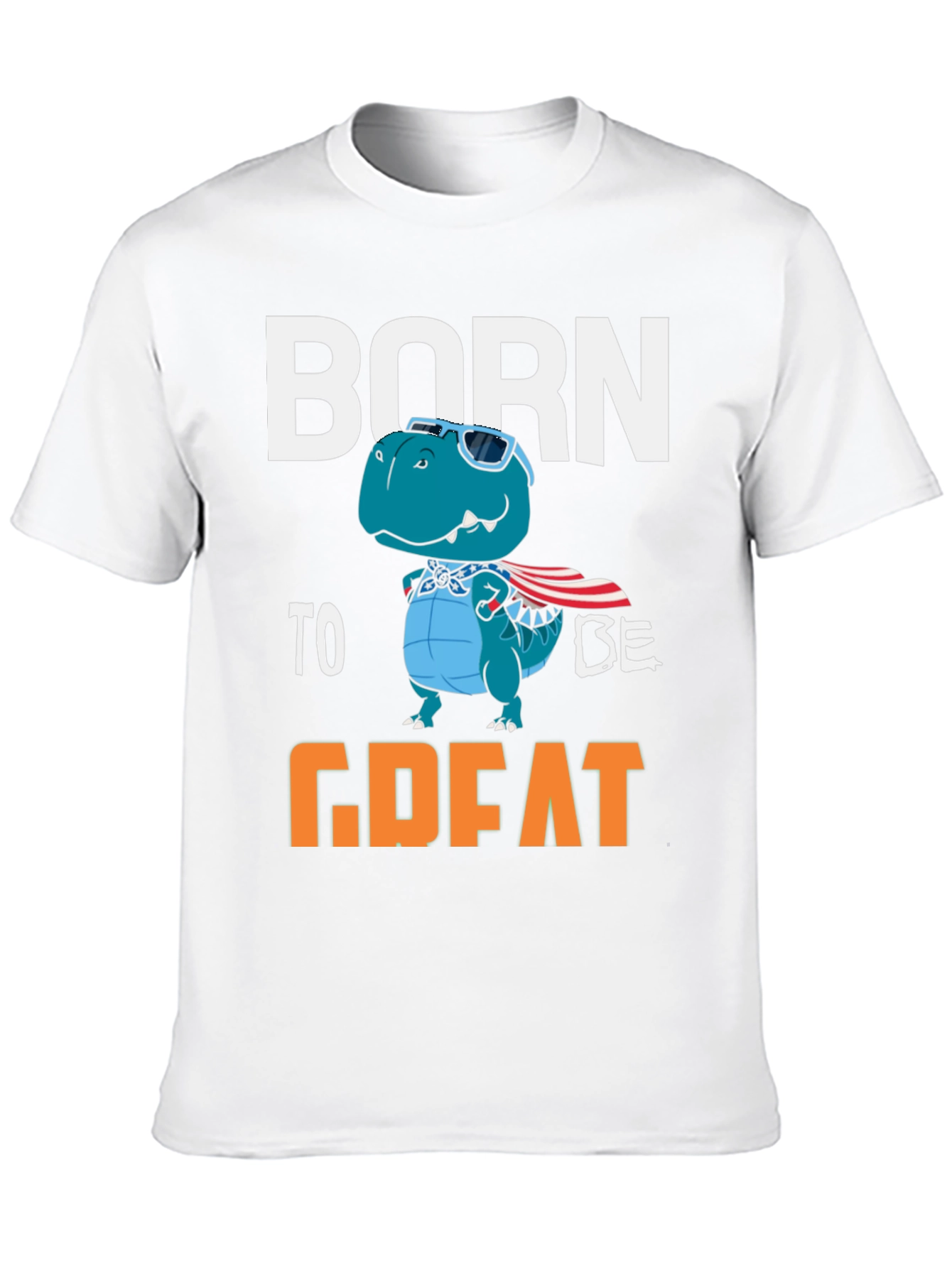 Born to be Great Dinosaur Graphic Tee