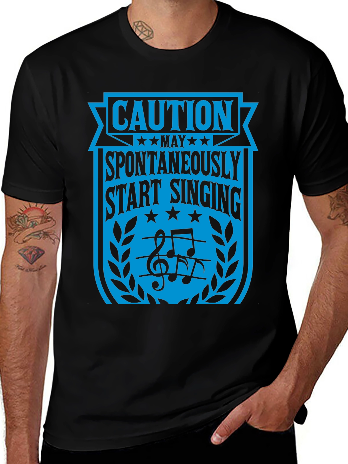 Caution: May Spontaneously Start Singing T-Shirt