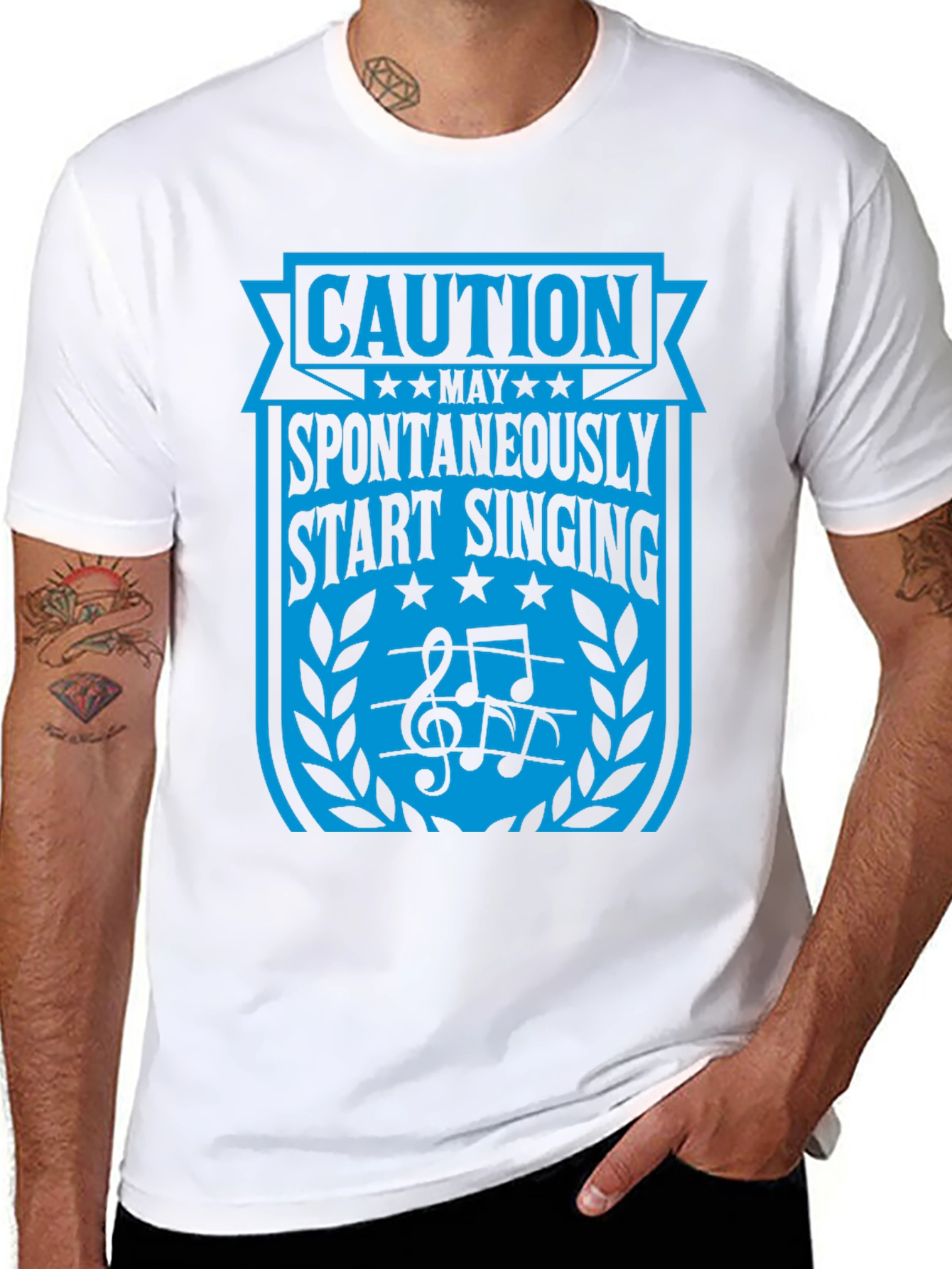 Caution: May Spontaneously Start Singing T-Shirt