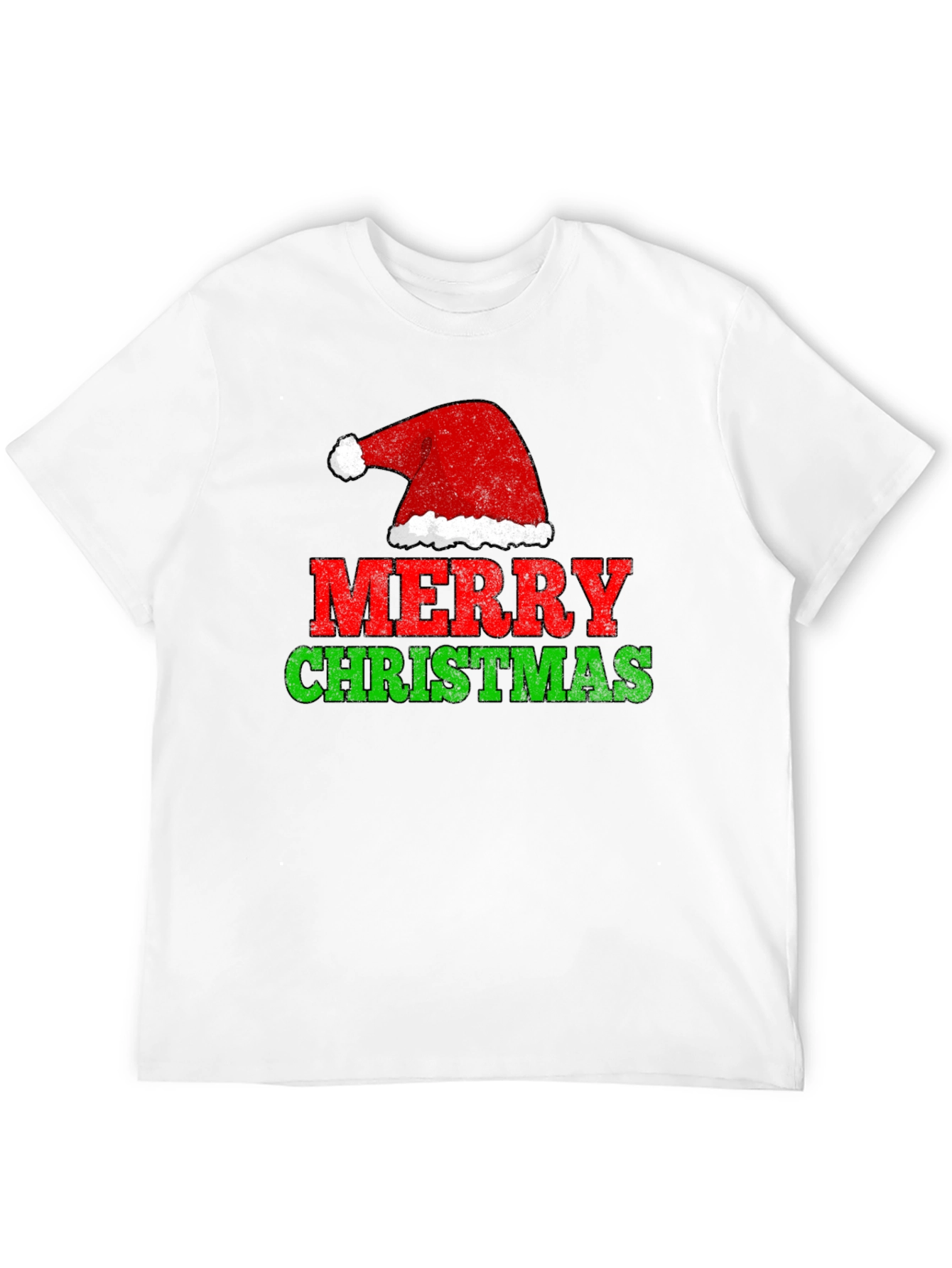 Merry Christmas Graphic Tee - Holiday Cheer