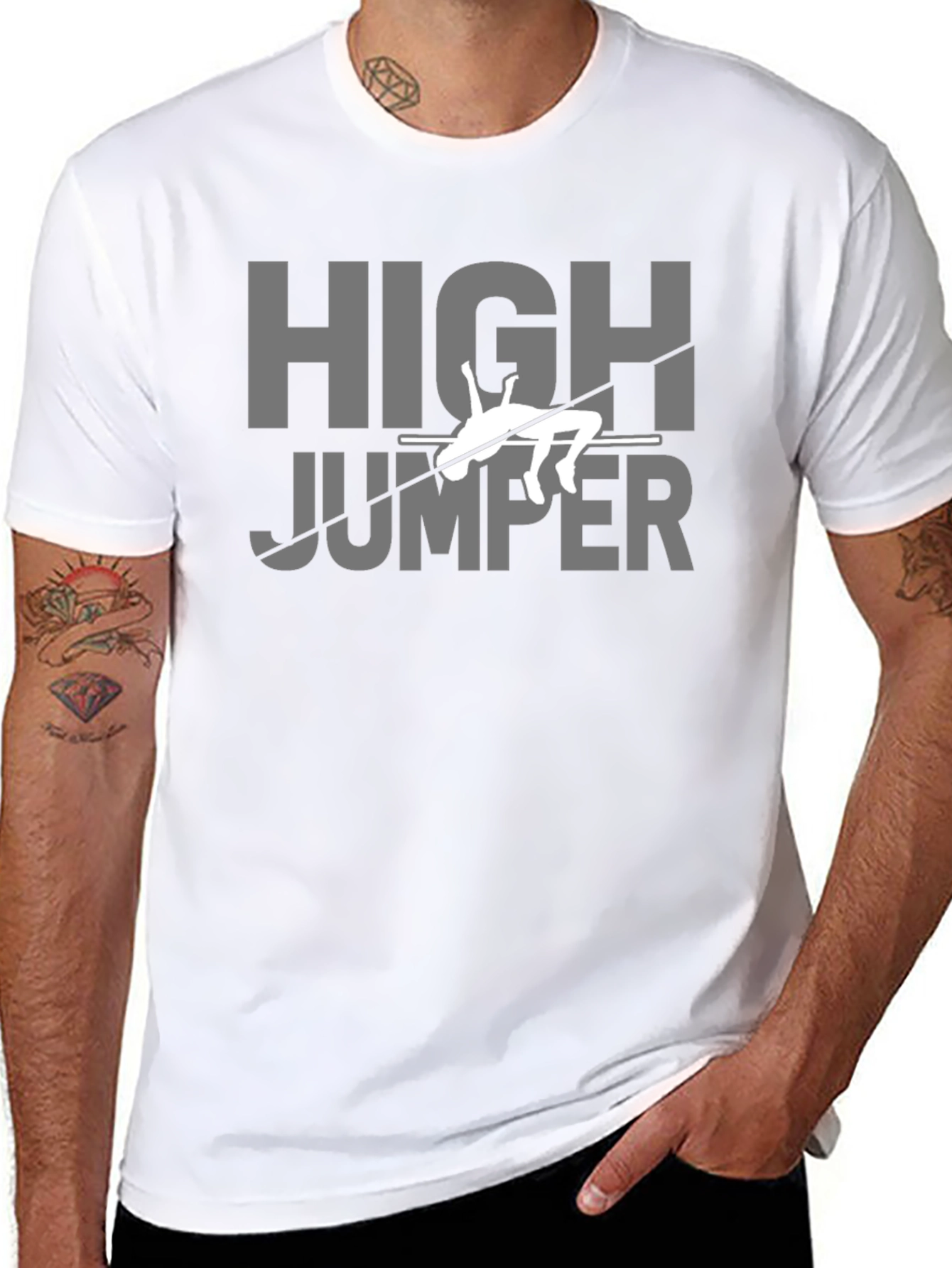 High Jumper Graphic T-Shirt - Athletic Style