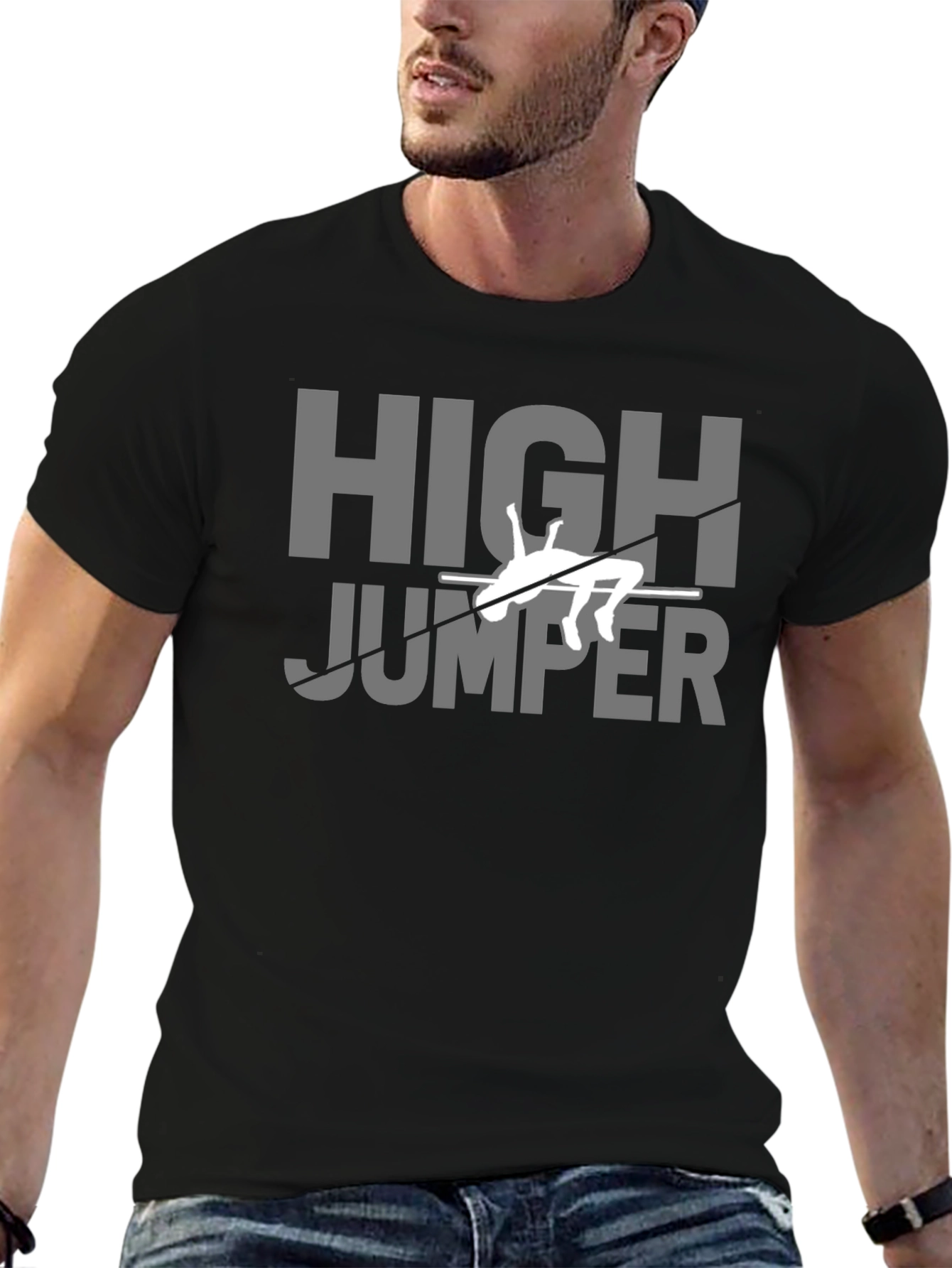High Jumper Graphic T-Shirt - Athletic Style