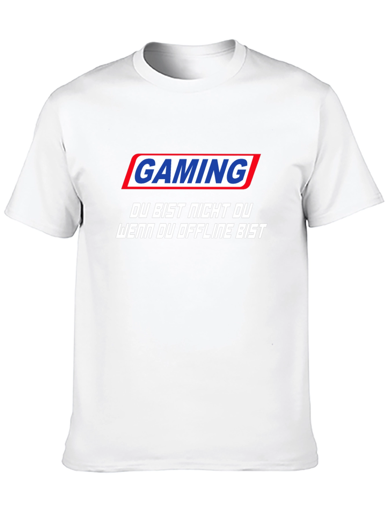 Gaming Slogan Black T-Shirt - Stay Online!
