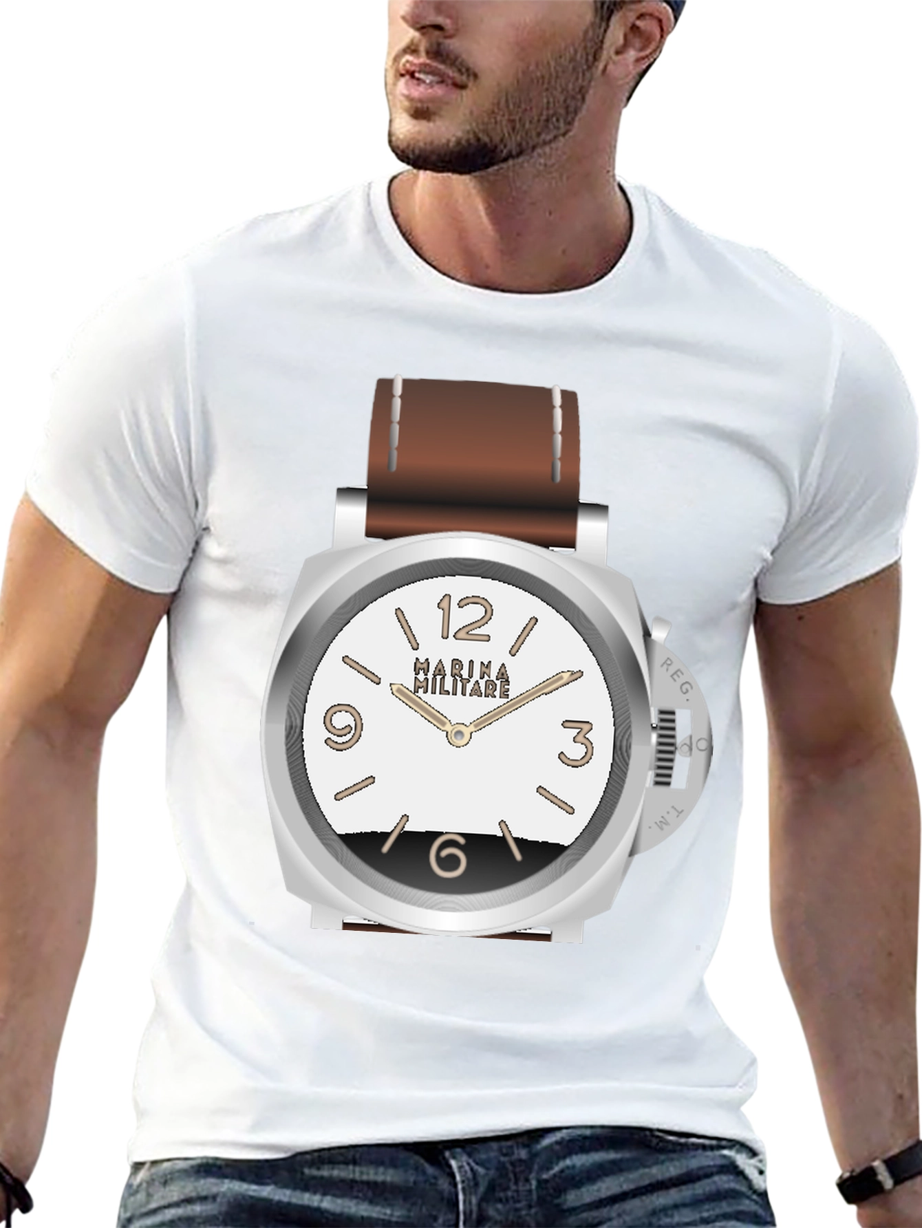 Cool Graphic Watch T-Shirt