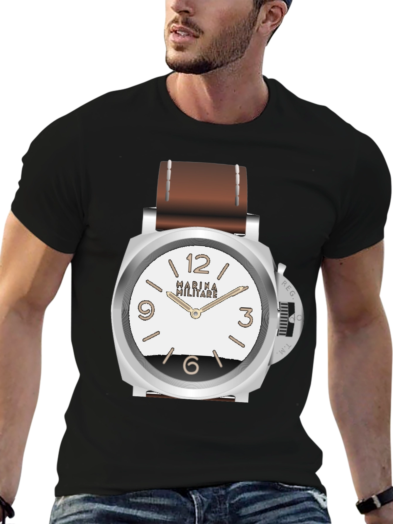 Cool Graphic Watch T-Shirt