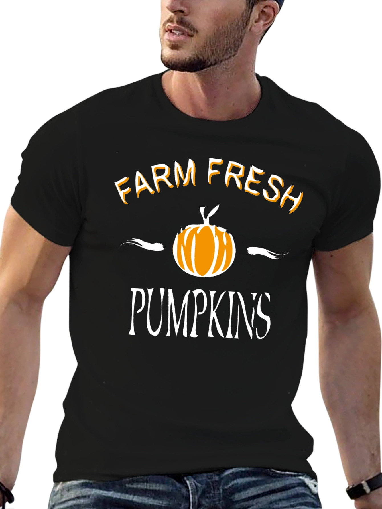 Farm Fresh Pumpkins T-Shirt Halloween Fall