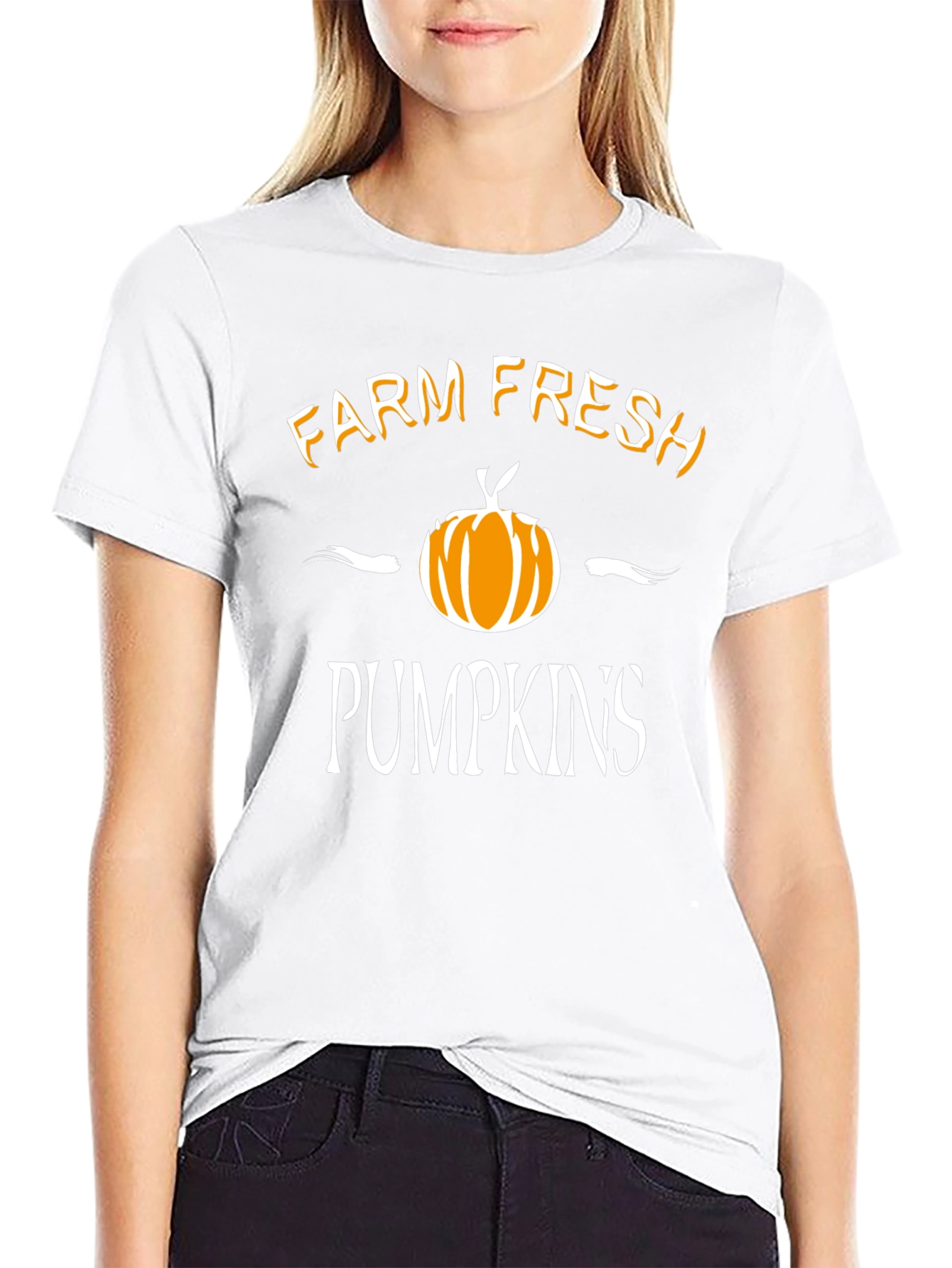 Farm Fresh Pumpkins T-Shirt Halloween Fall