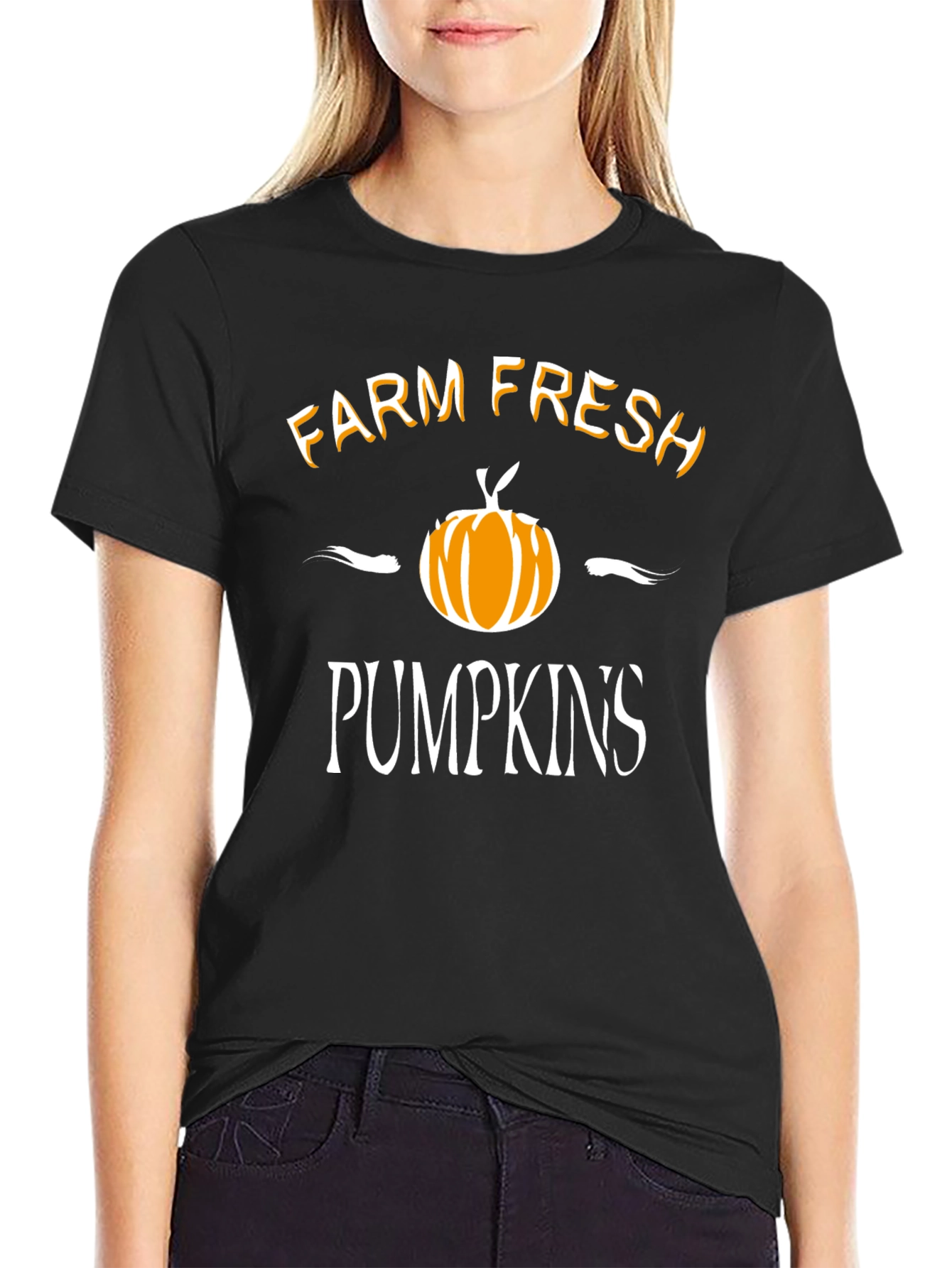 Farm Fresh Pumpkins T-Shirt Halloween Fall
