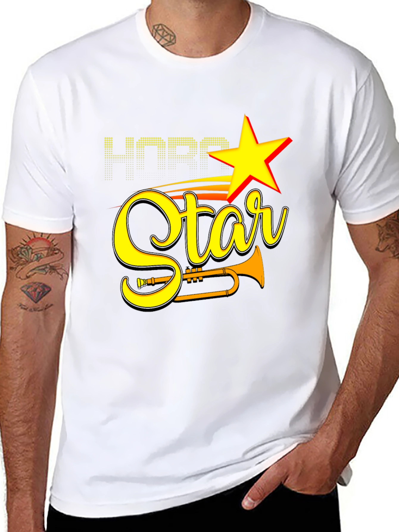 Hope Star Trumpet T-Shirt