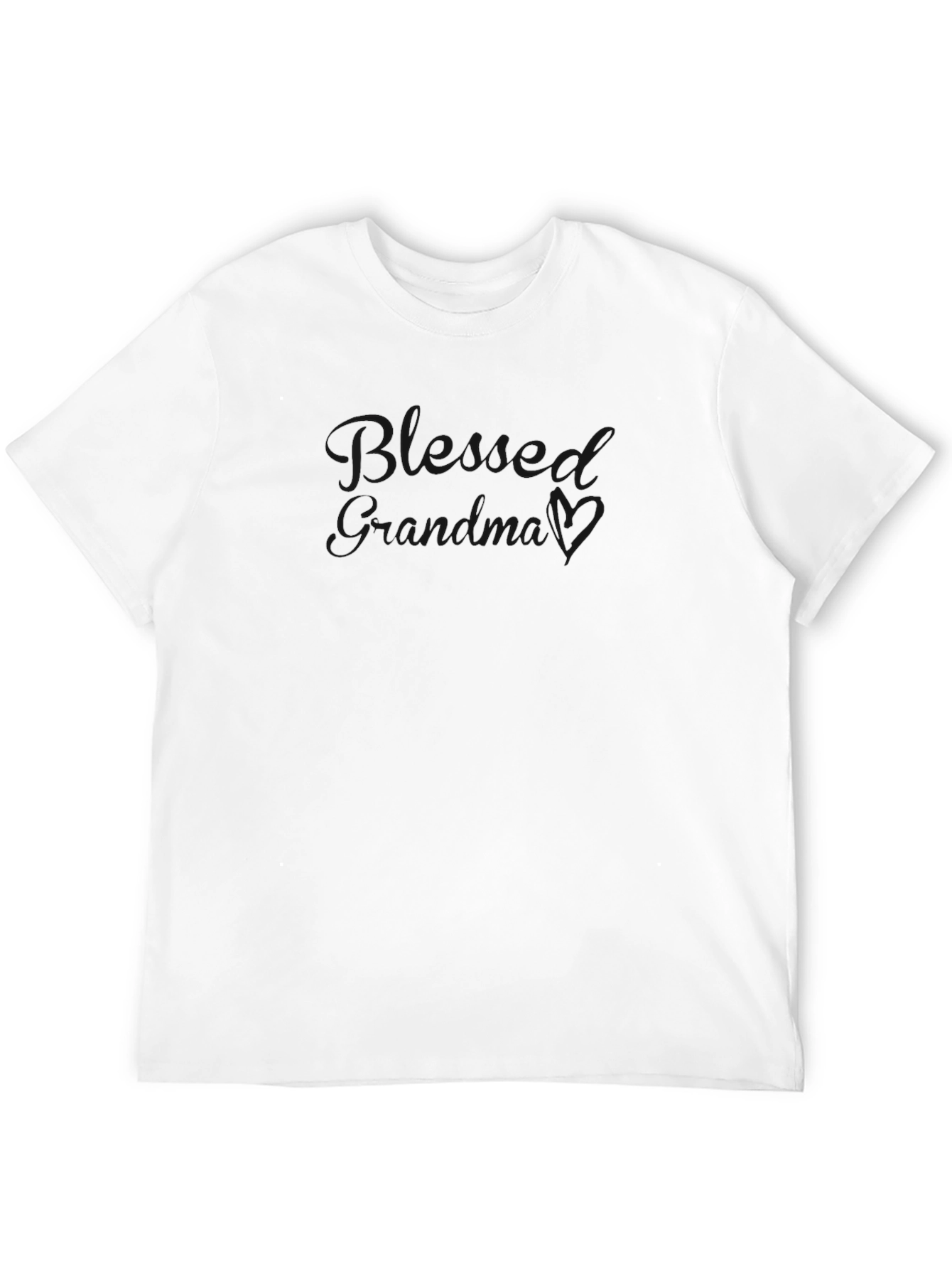 Mens Black Crew Neck Short Sleeve T-Shirt