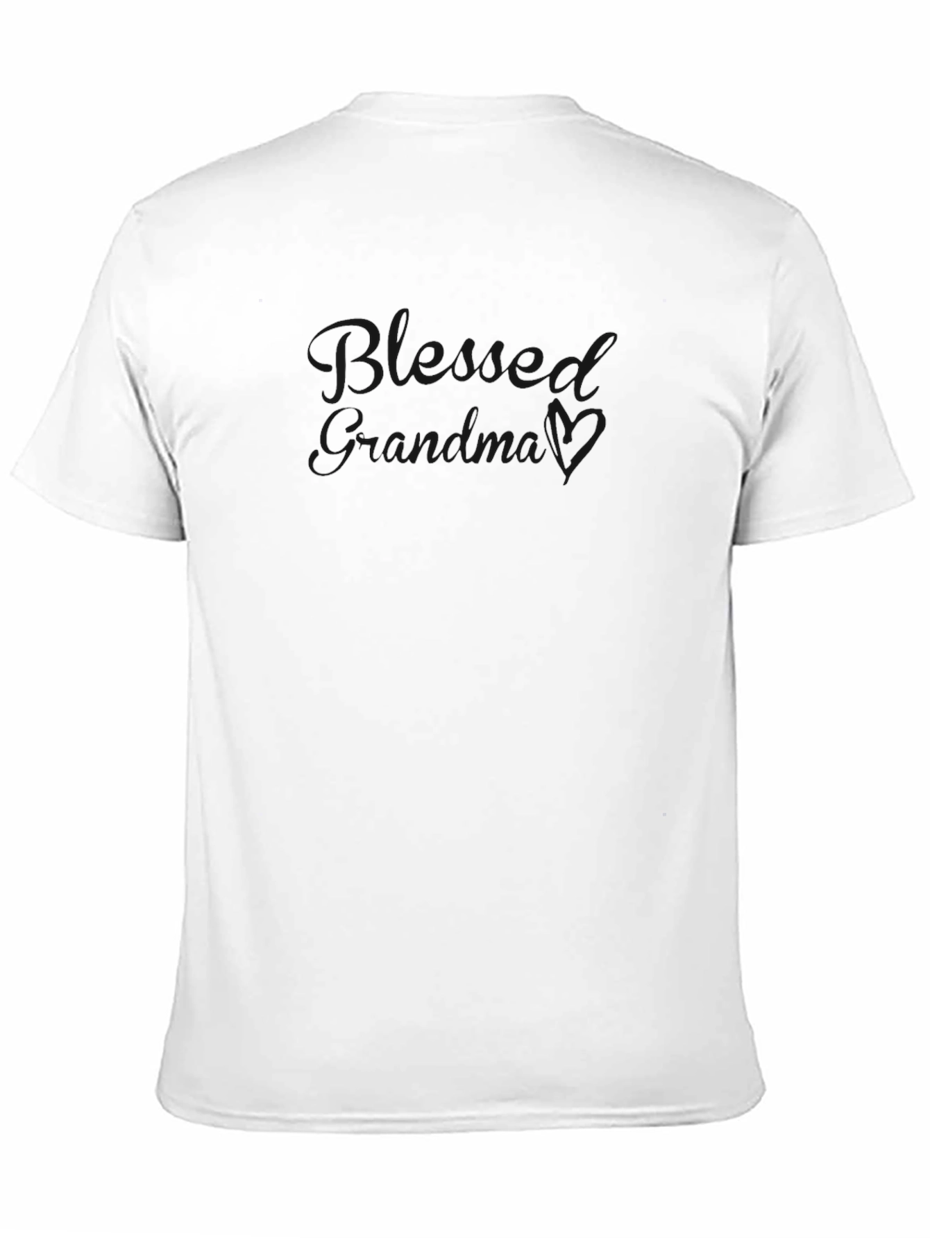 Mens Black Crew Neck Short Sleeve T-Shirt