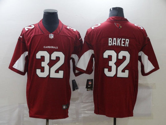 Men's Arizona Cardinals Budda Baker #32 Red Game Player Jerseys