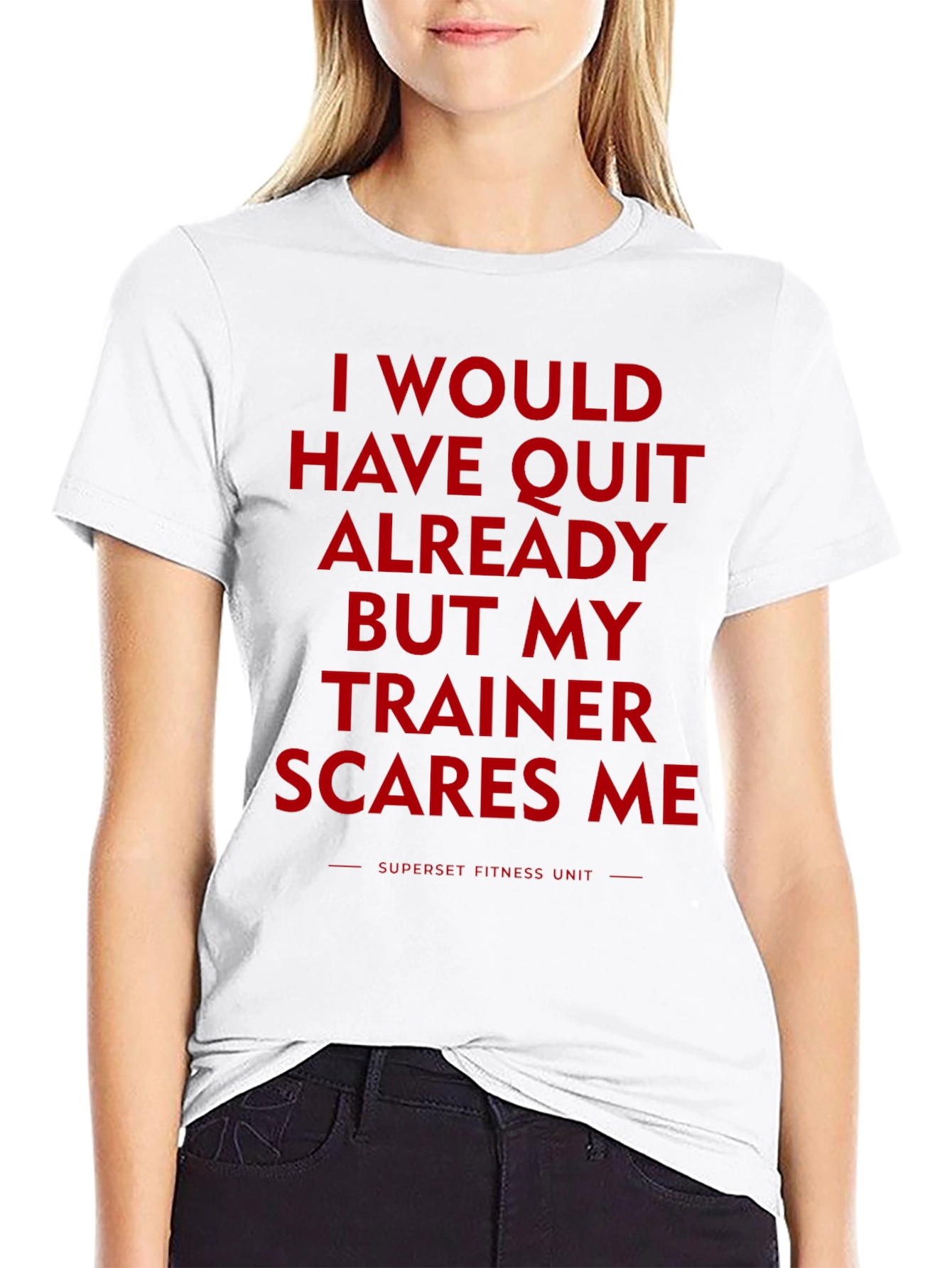 Trainer Scares Me Funny Workout T-Shirt