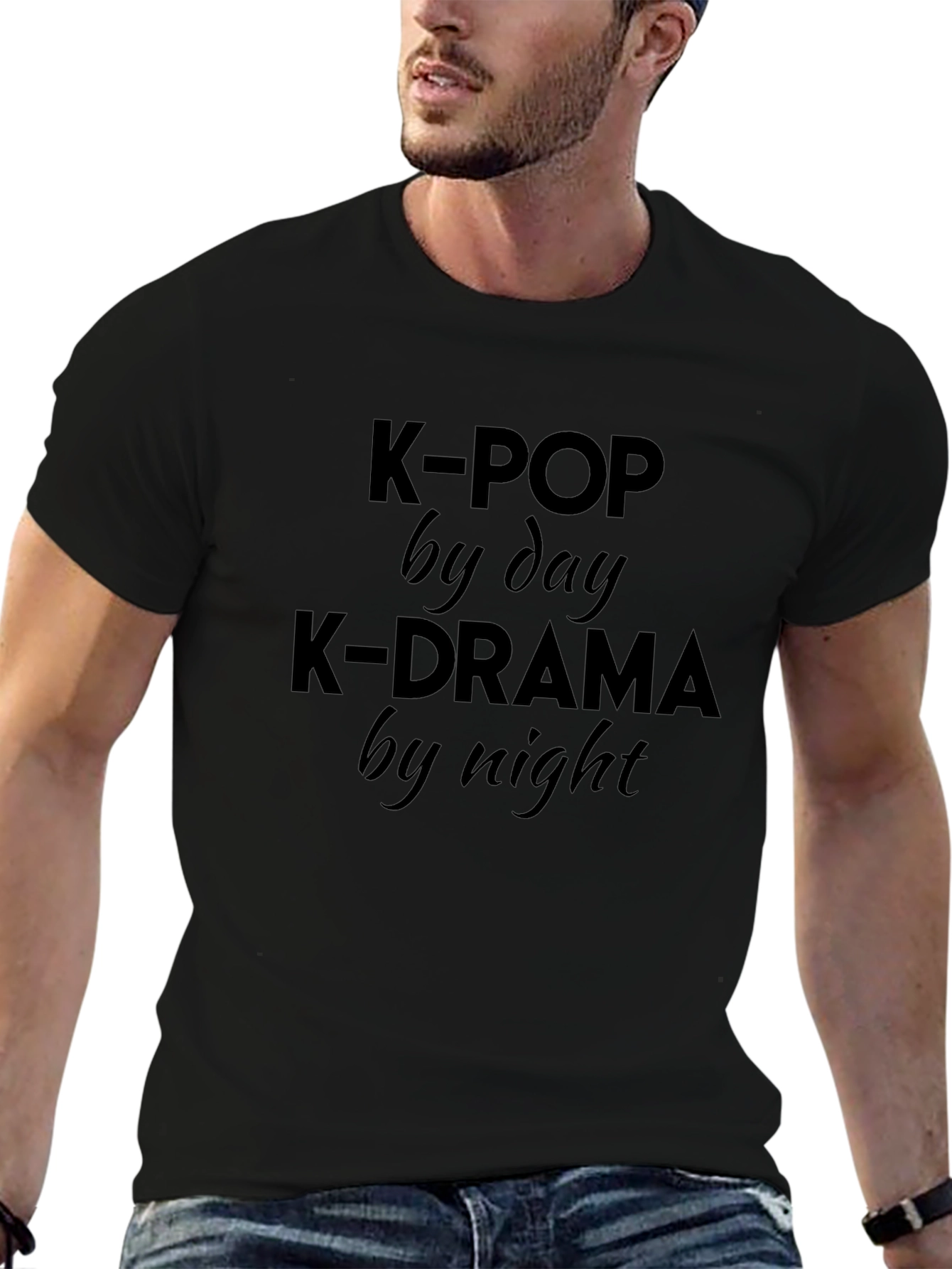 K-Pop by Day K-Drama by Night T-Shirt
