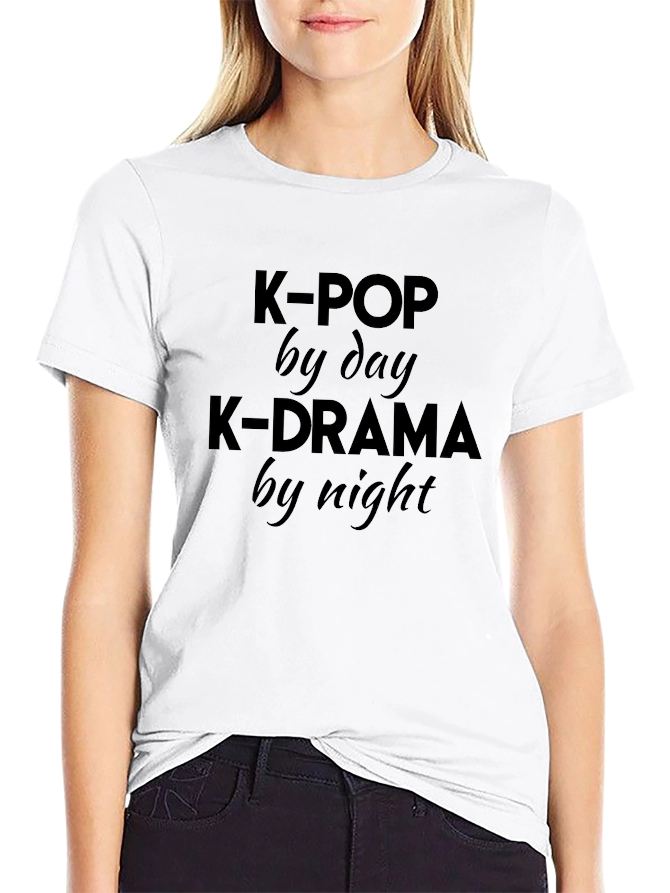 K-Pop by Day K-Drama by Night T-Shirt