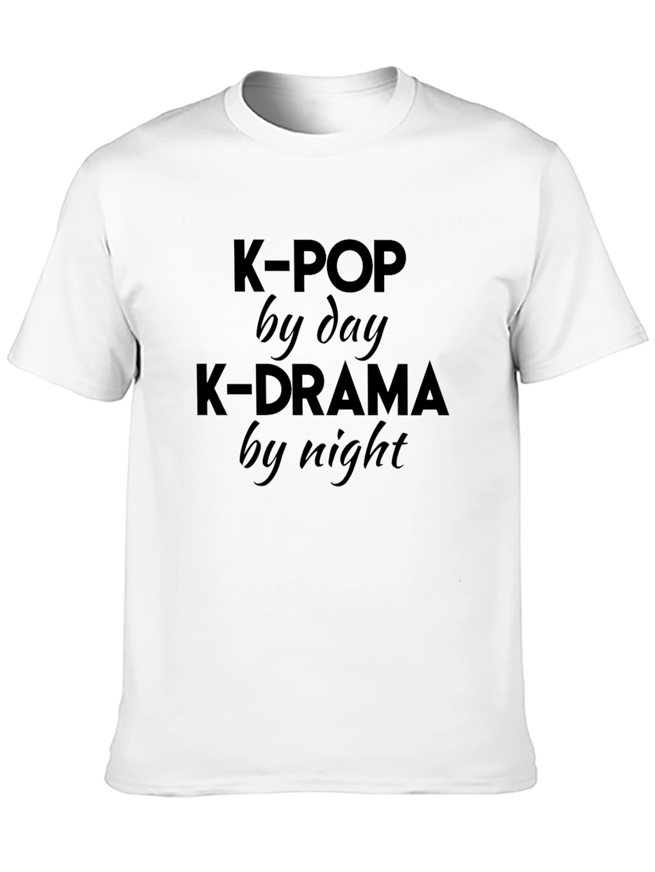 K-Pop by Day K-Drama by Night T-Shirt